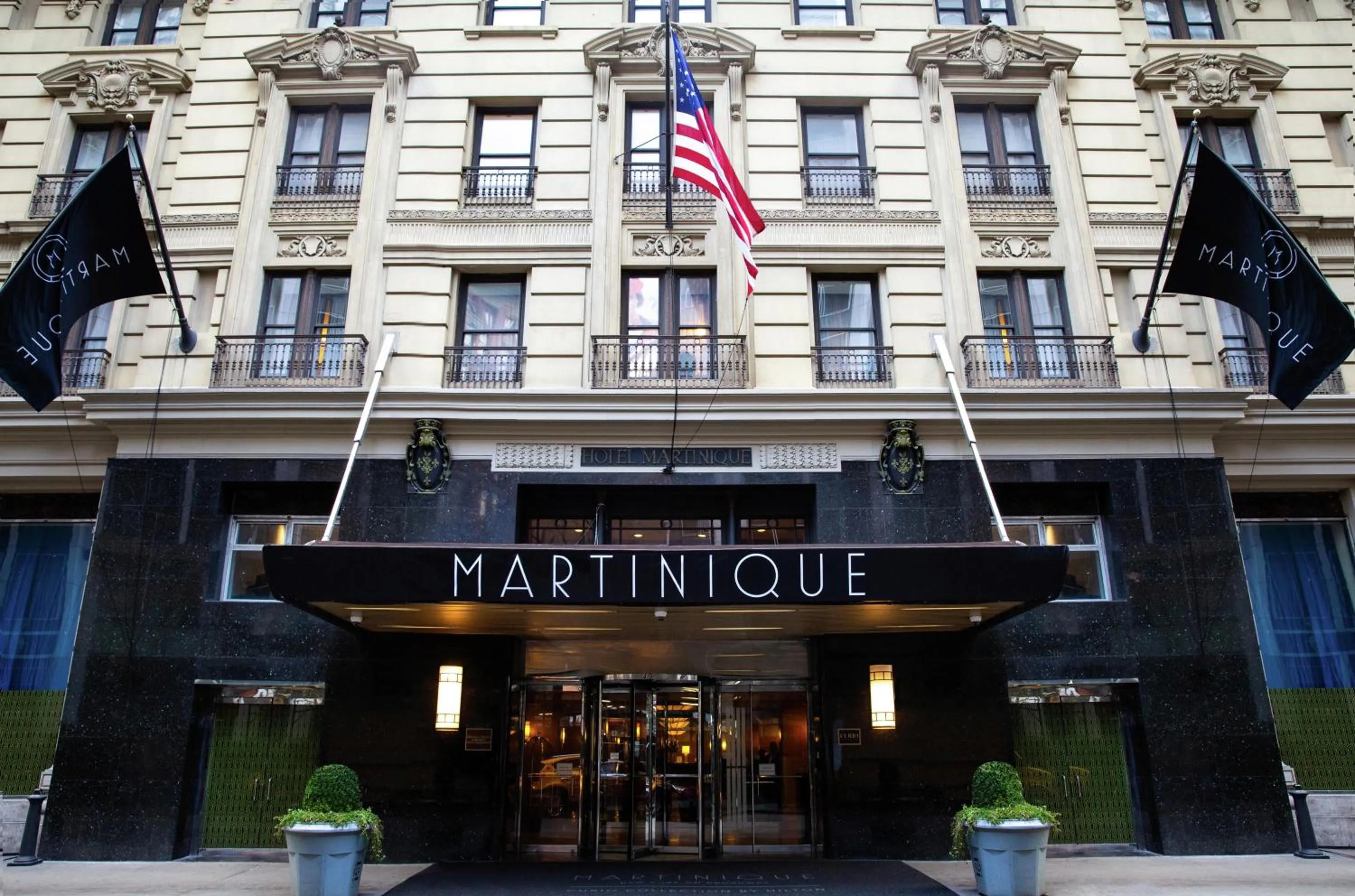 Property building in Martinique New York on Broadway, Curio Collection by Hilton