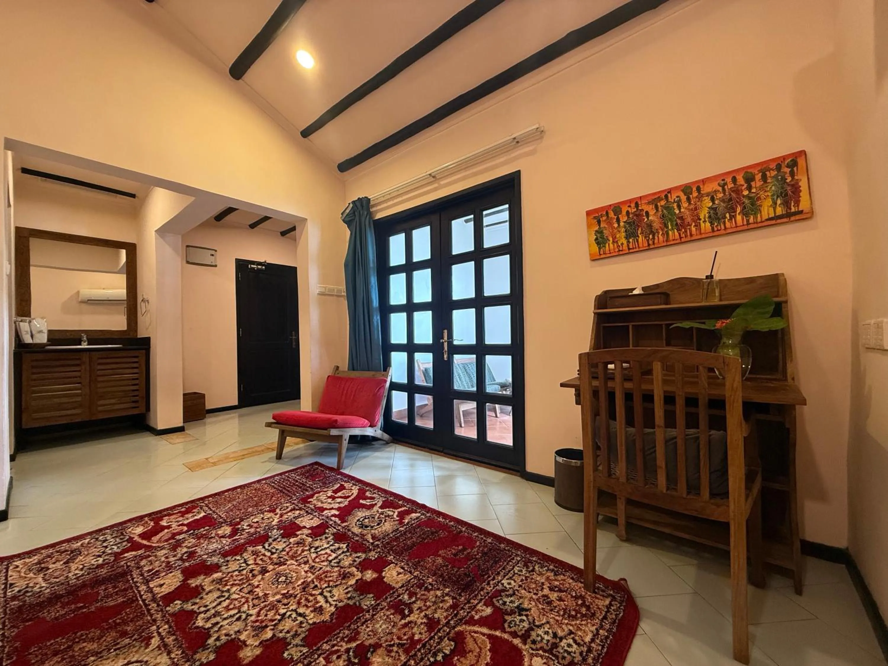 Bedroom, Bed in Mbweni Ruins & Gardens Previously Jungle Paradise