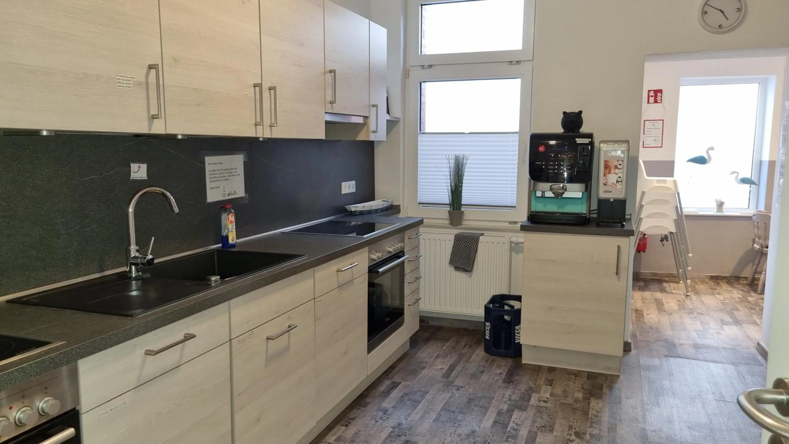 Kitchen or kitchenette in Pension Likedeeler