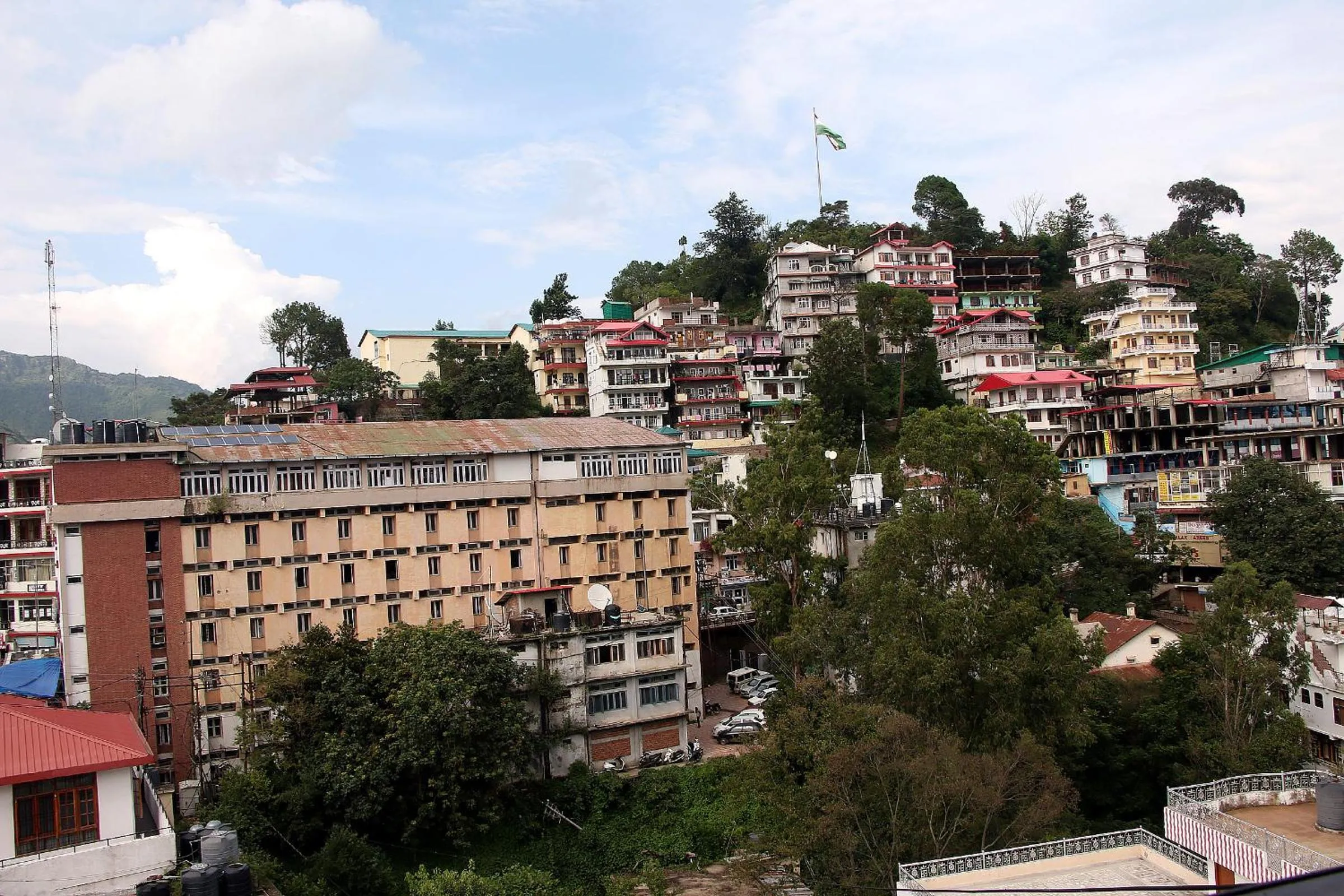 City view in Hotel Tip Top