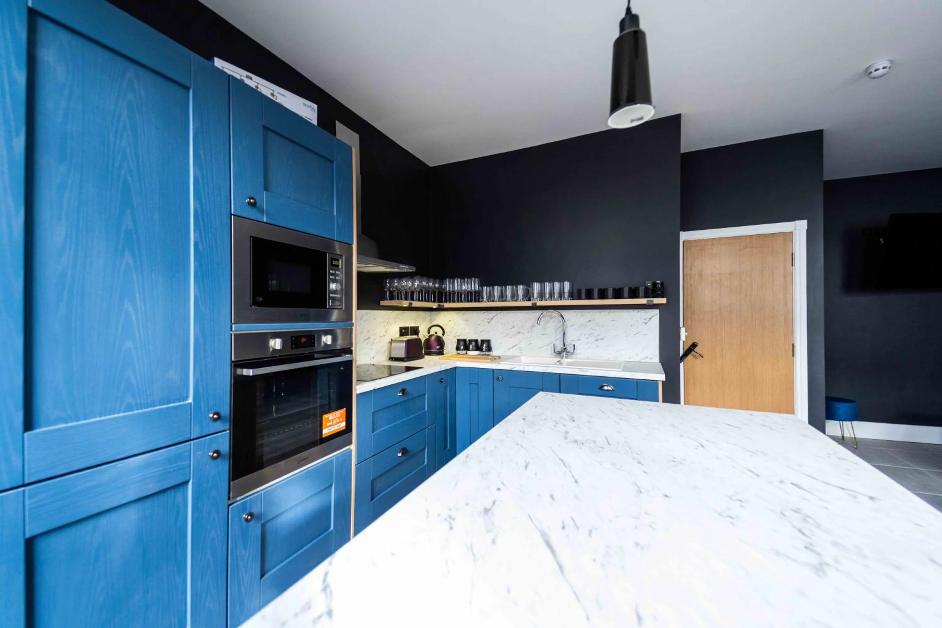 Kitchen or kitchenette in Luxury Blackpool Apartments by Sasco