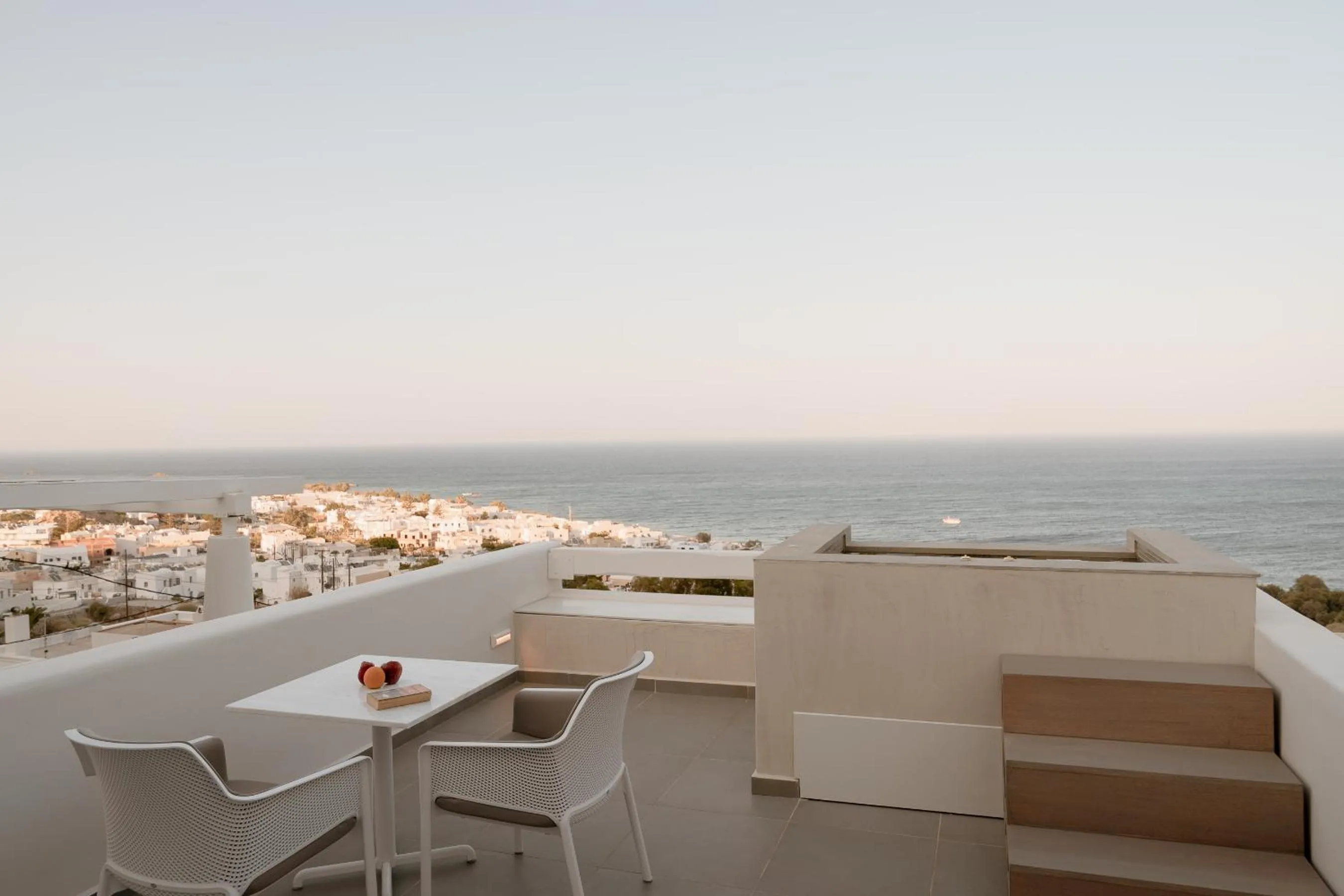 Superior Suite with Sea View and Outdoor Hot Tub in Mon Signor Adults Only Boutique Hotel - Kamari Santorini