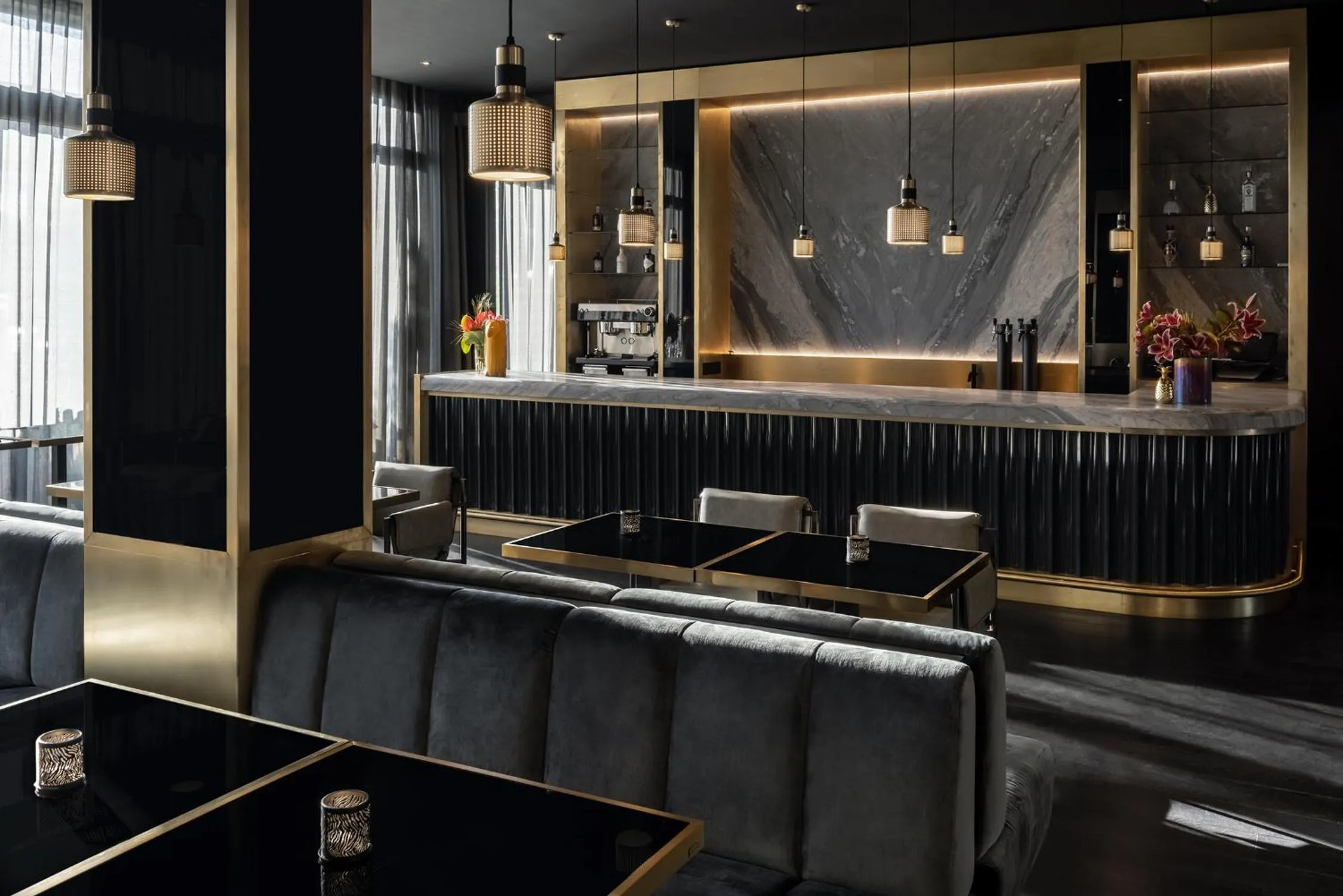 Lounge or bar in Hotel AMANO East Side