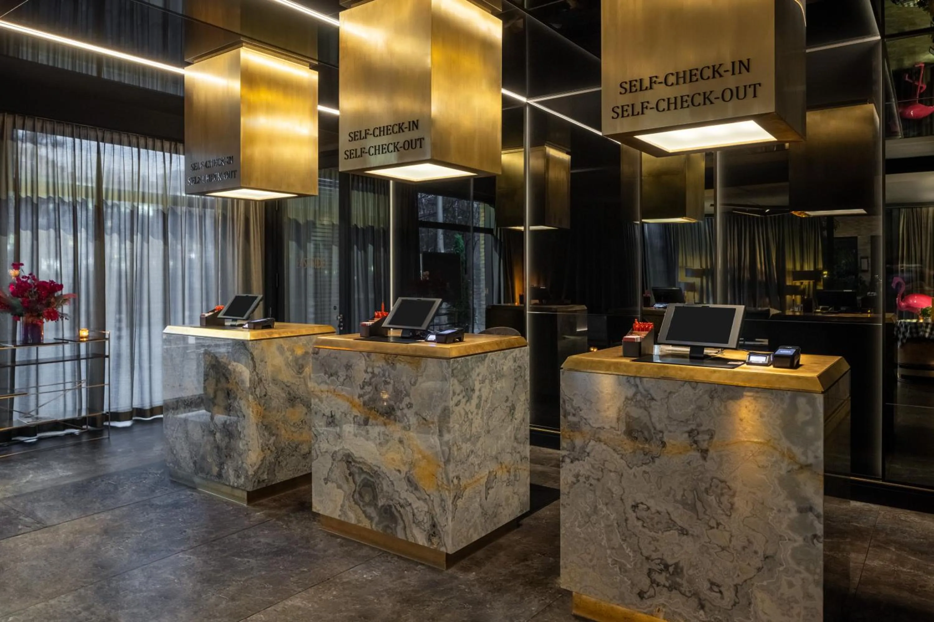 Lobby or reception in Hotel AMANO East Side