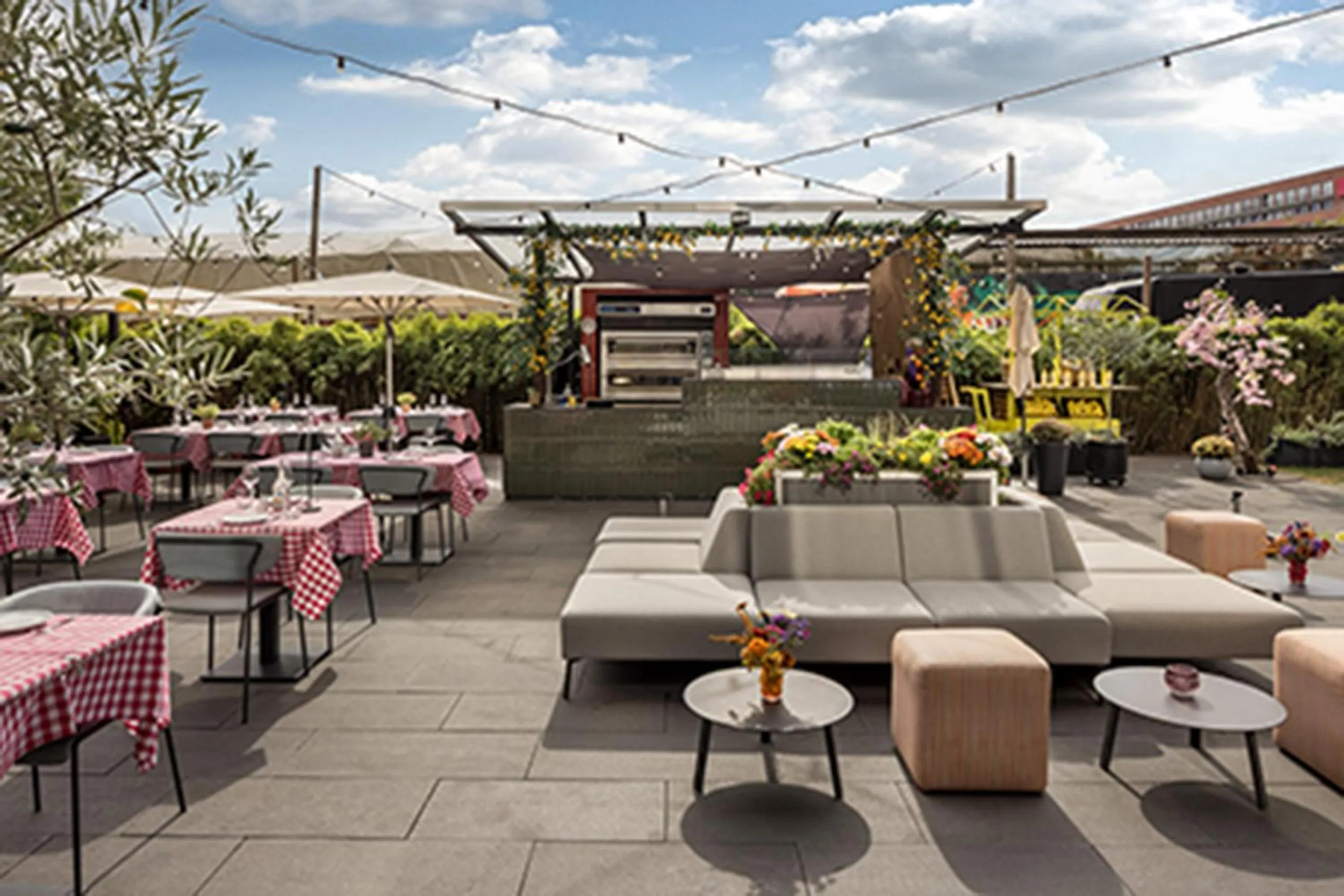 Balcony/Terrace in Hotel AMANO East Side