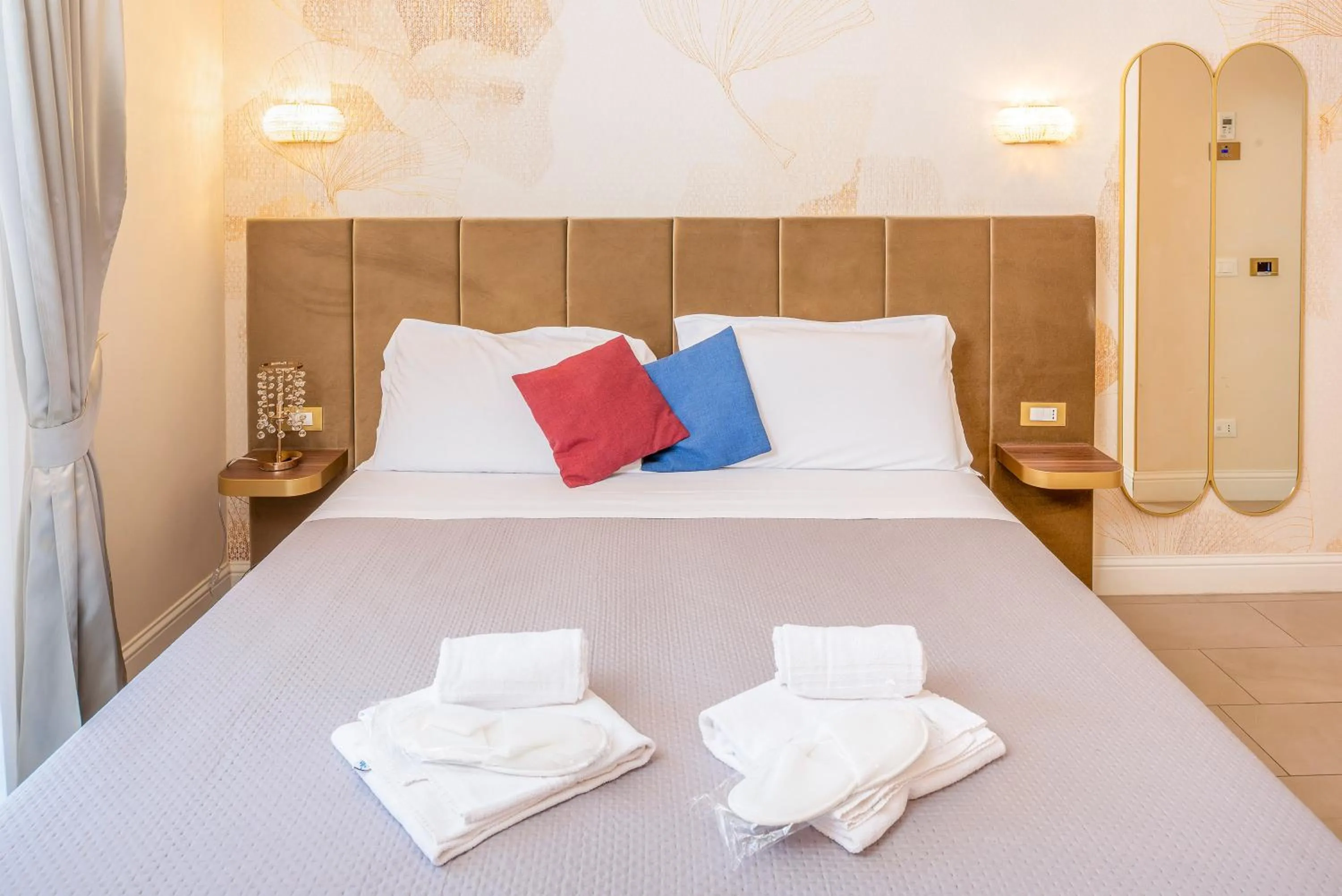 Bed in I Tre Re Rooms