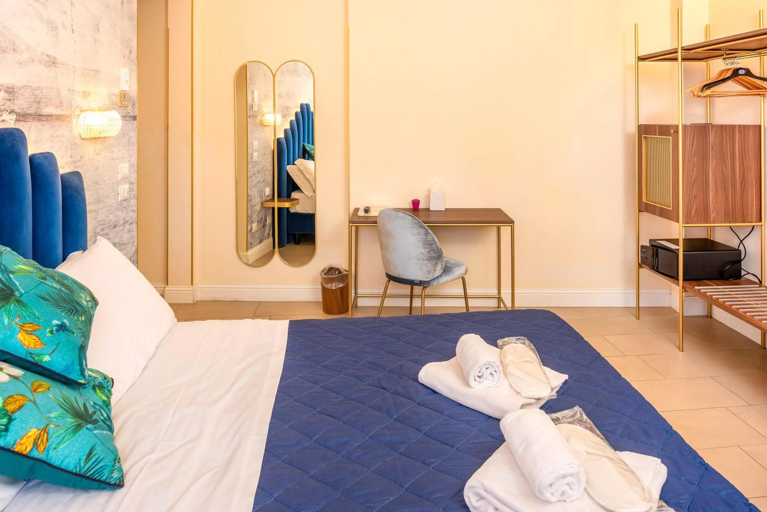 Bedroom, Bed in I Tre Re Rooms