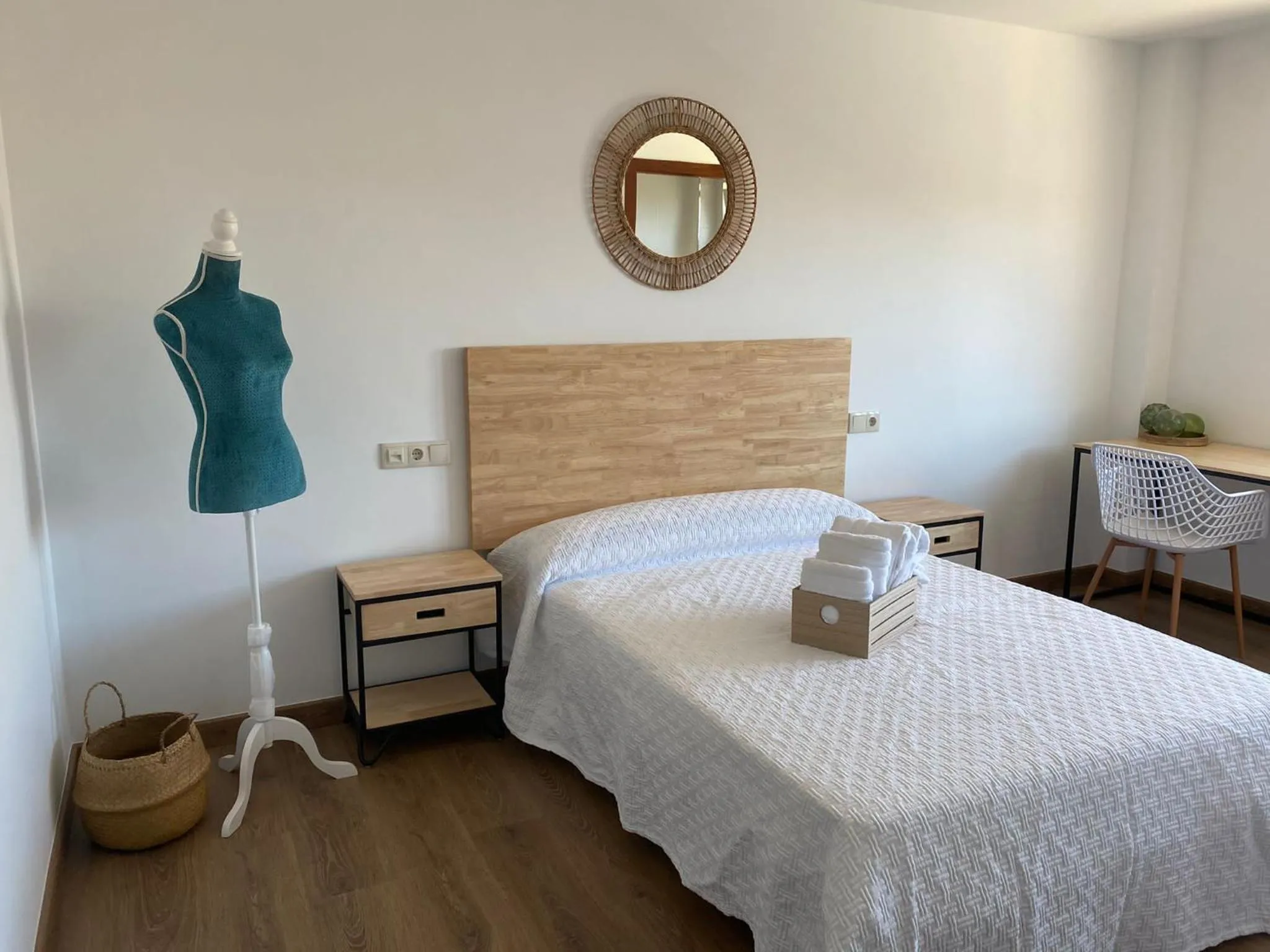 Bedroom, Bed in Albergue San Pedro
