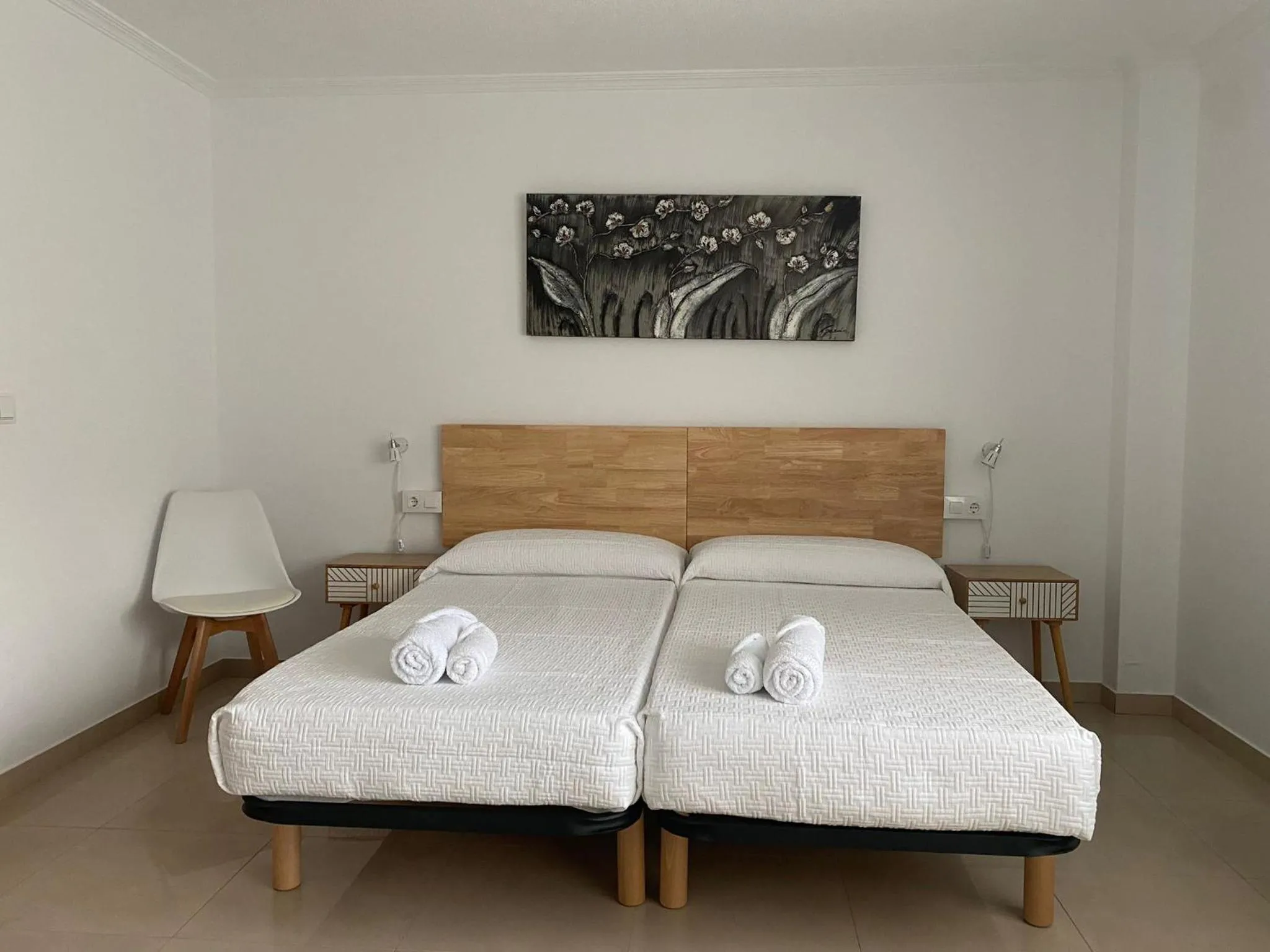 Bed in Albergue San Pedro