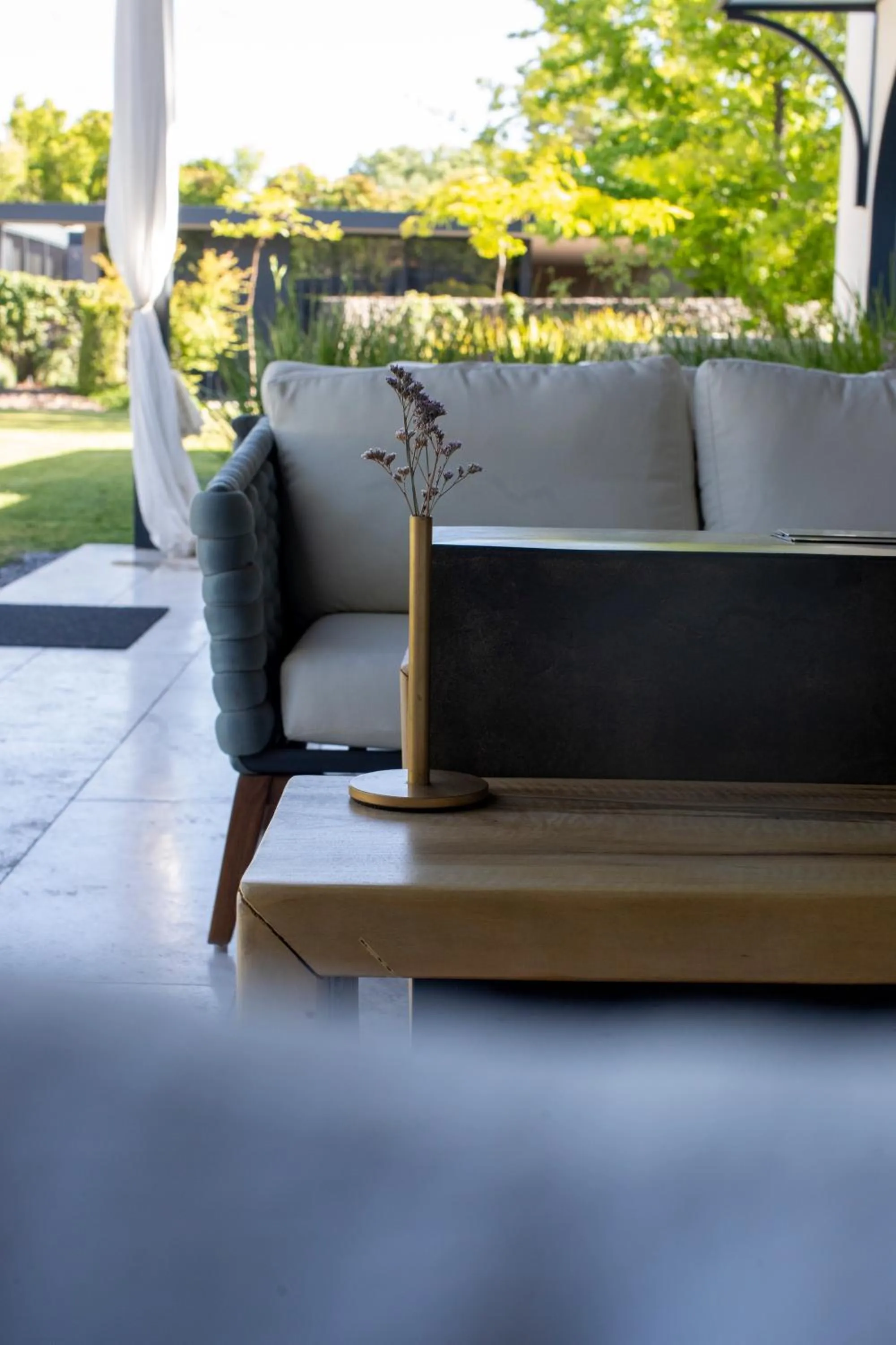 Garden in Susana Balbo Winemaker's House - Relais & Chateaux