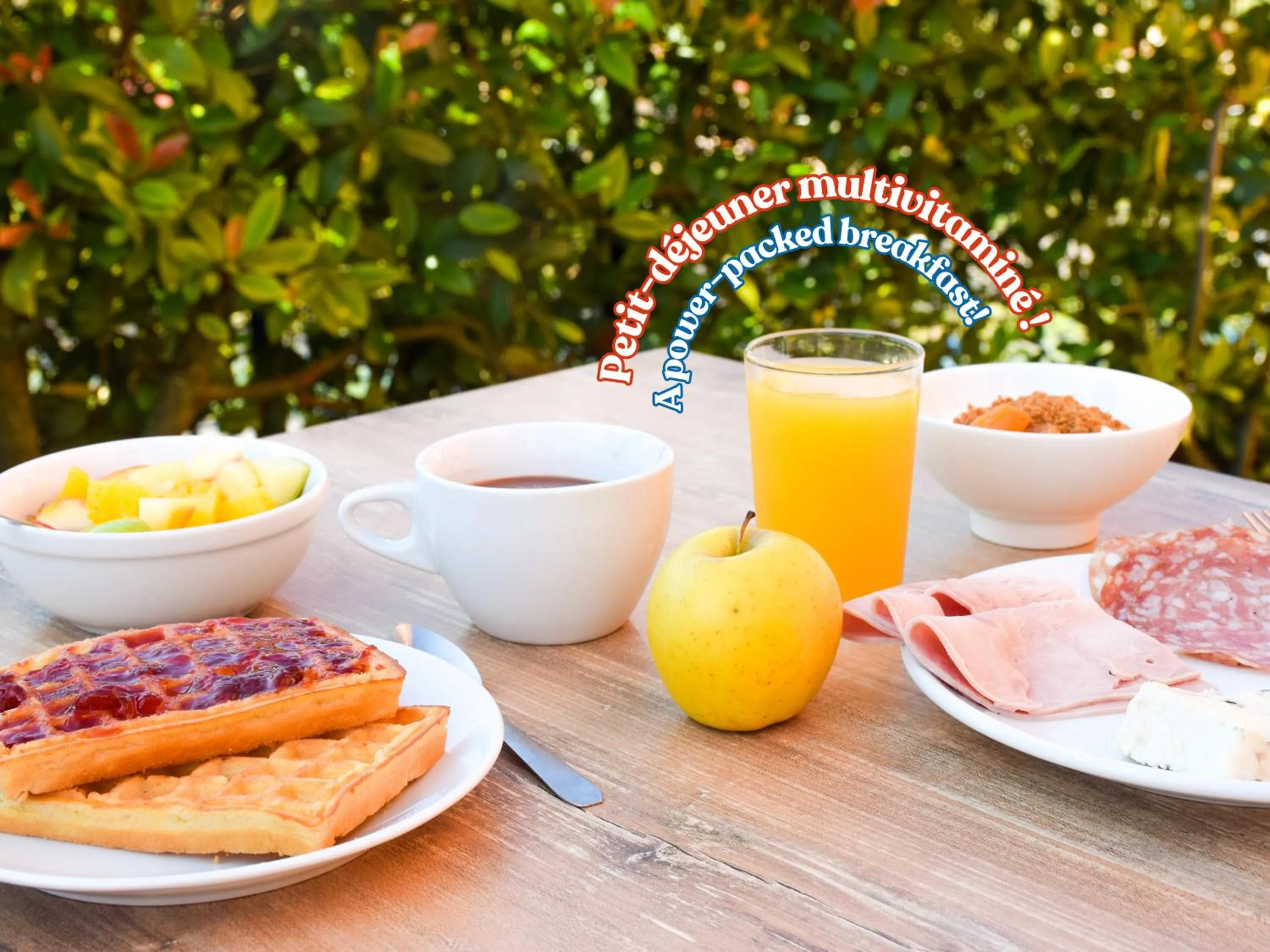 Breakfast in ibis Budget Millau Viaduc