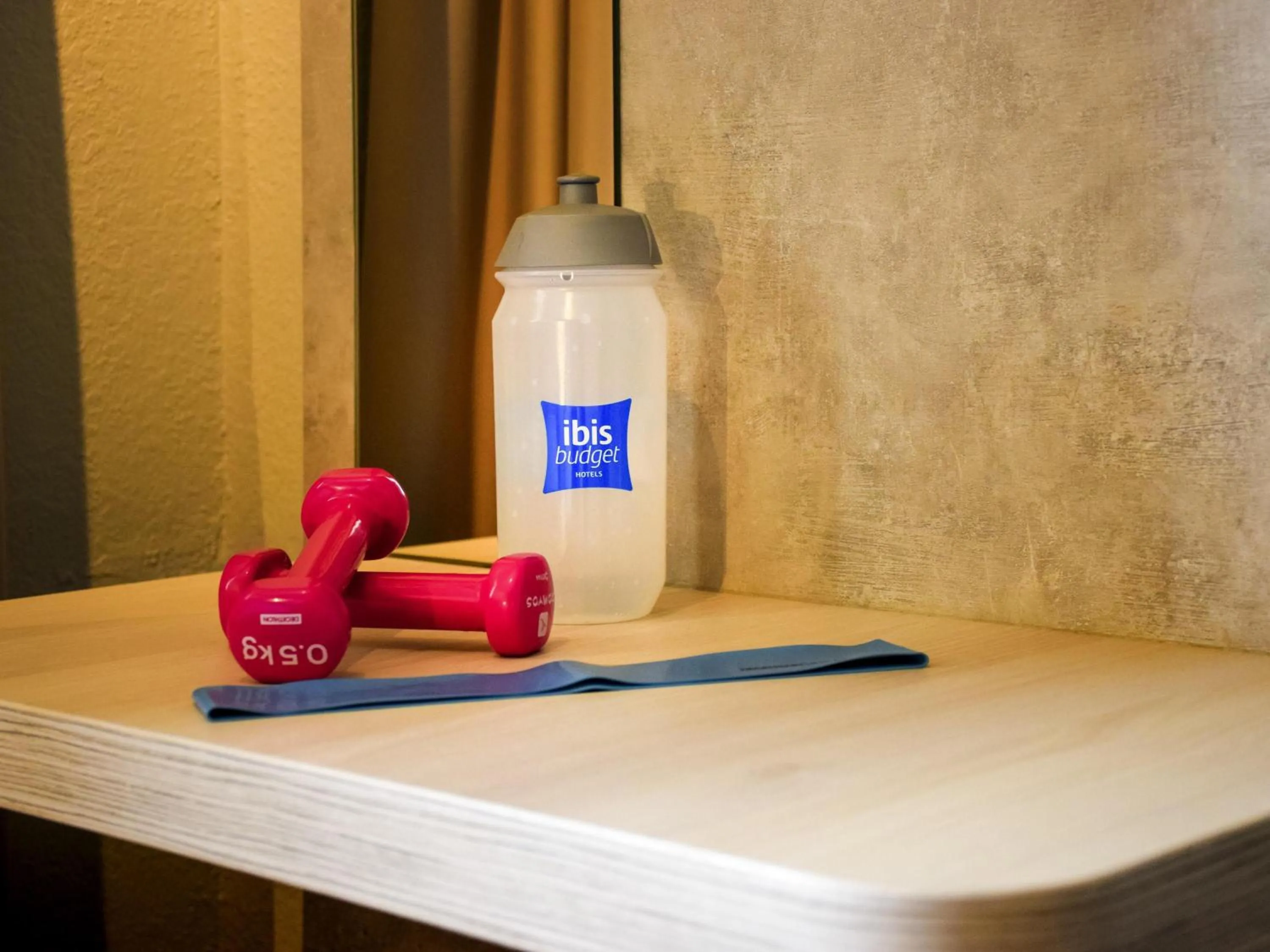 Bedroom in ibis Budget Millau Viaduc