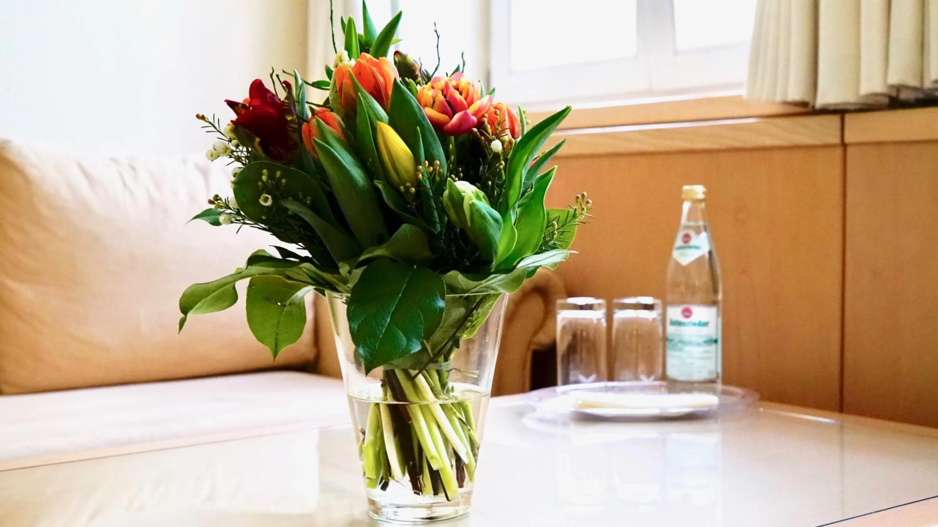Seating area in Hotel Alte Post