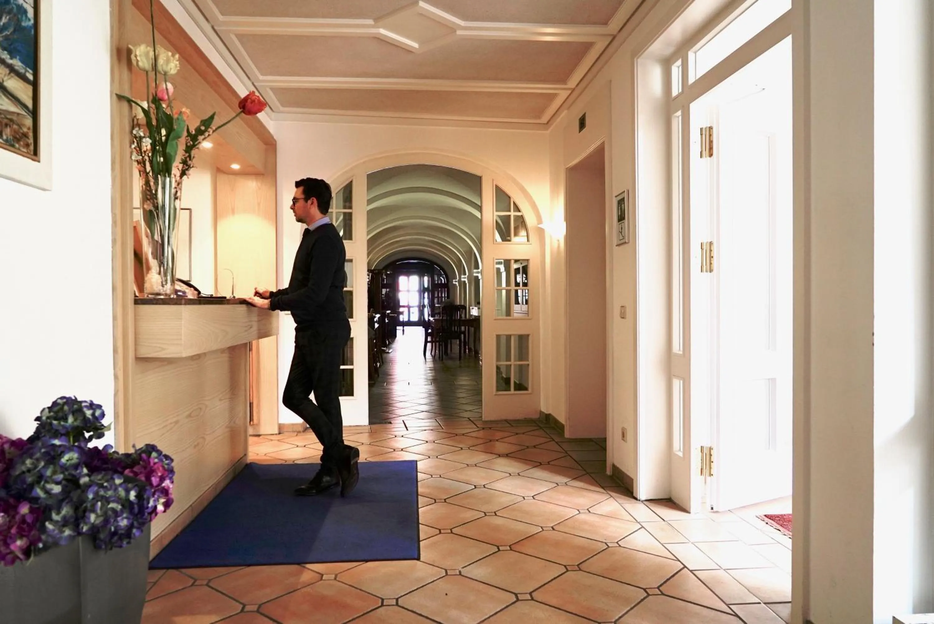 People in Hotel Alte Post