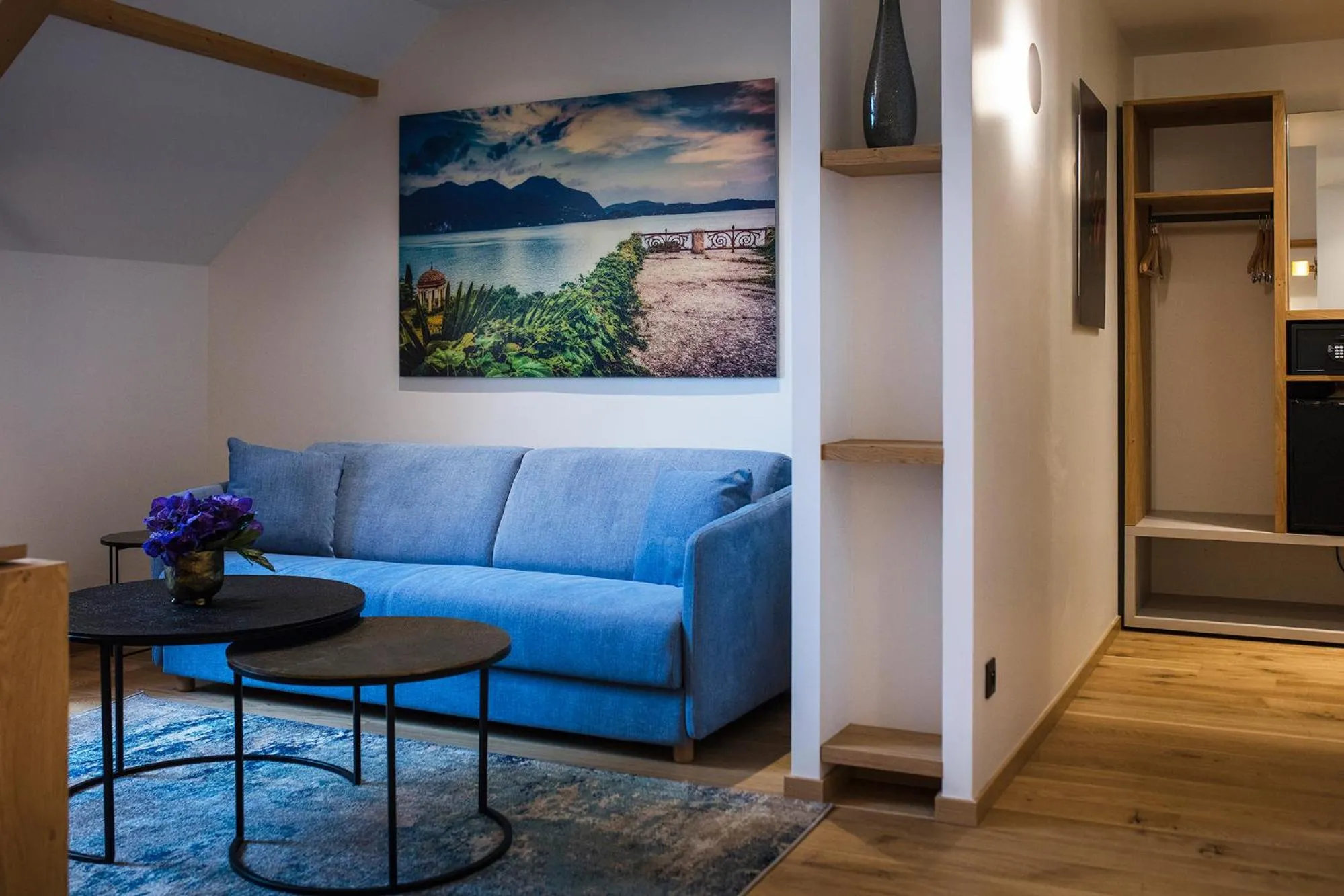 Seating area in Le Pélican