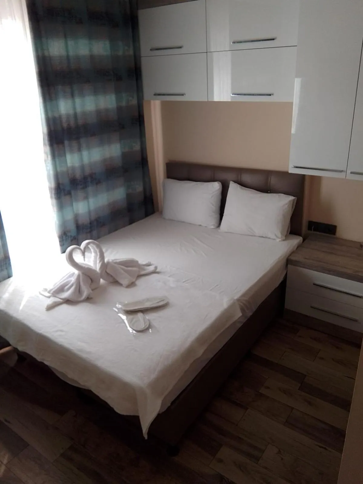 Bed in KALİSPERA HOTEL