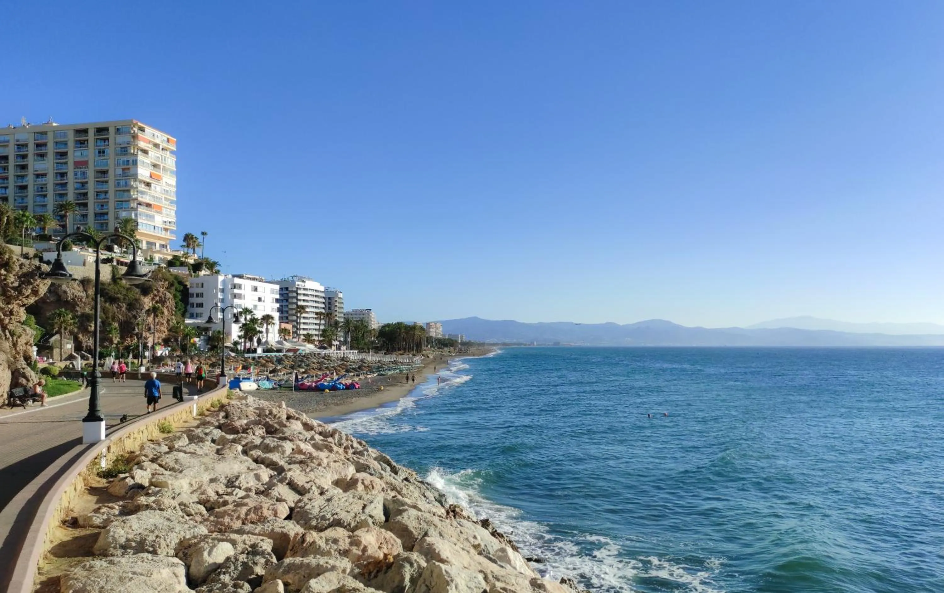Beach in Hotel Perla del Sur