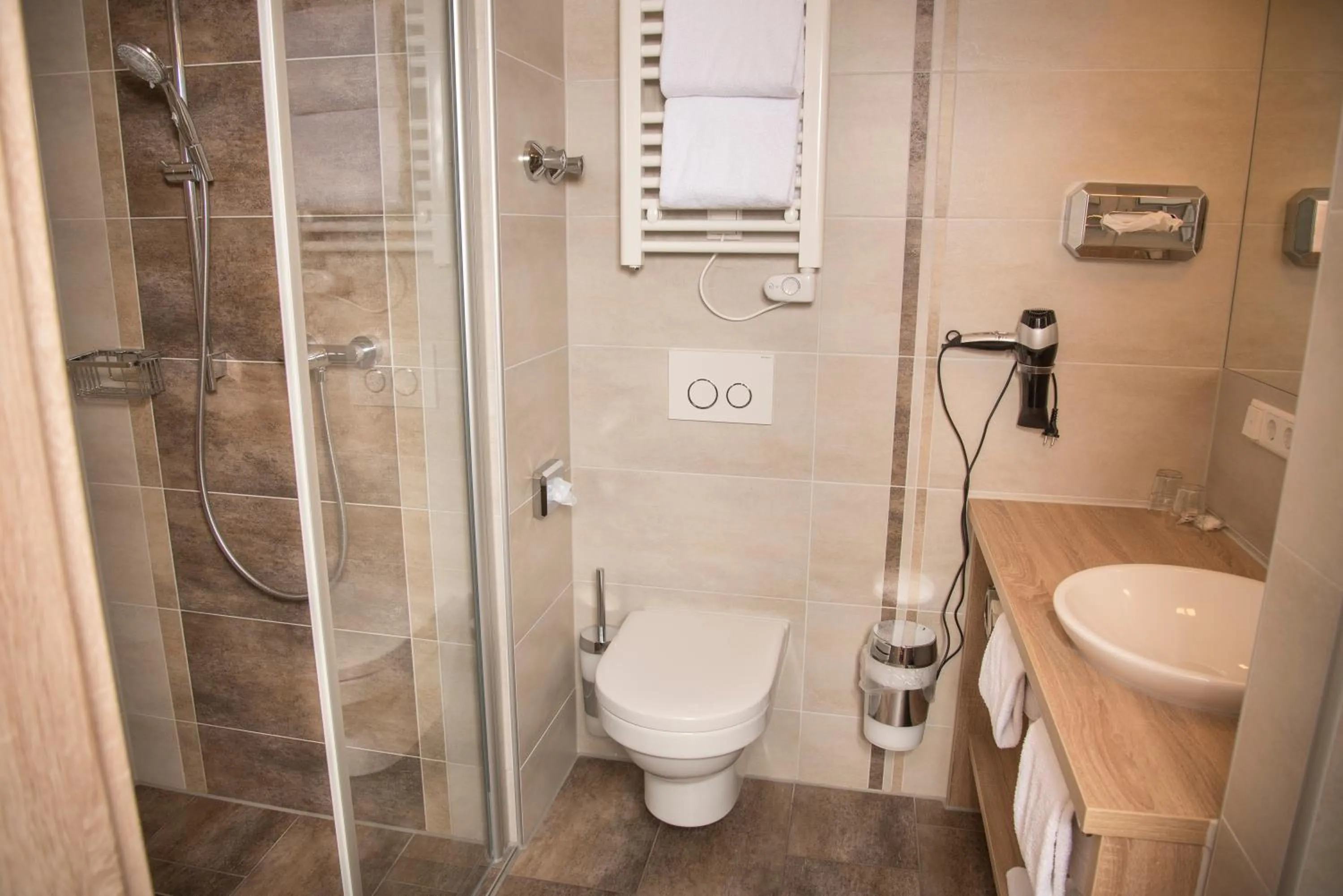 Toilet in Gasthof zum Goldenen Lamm