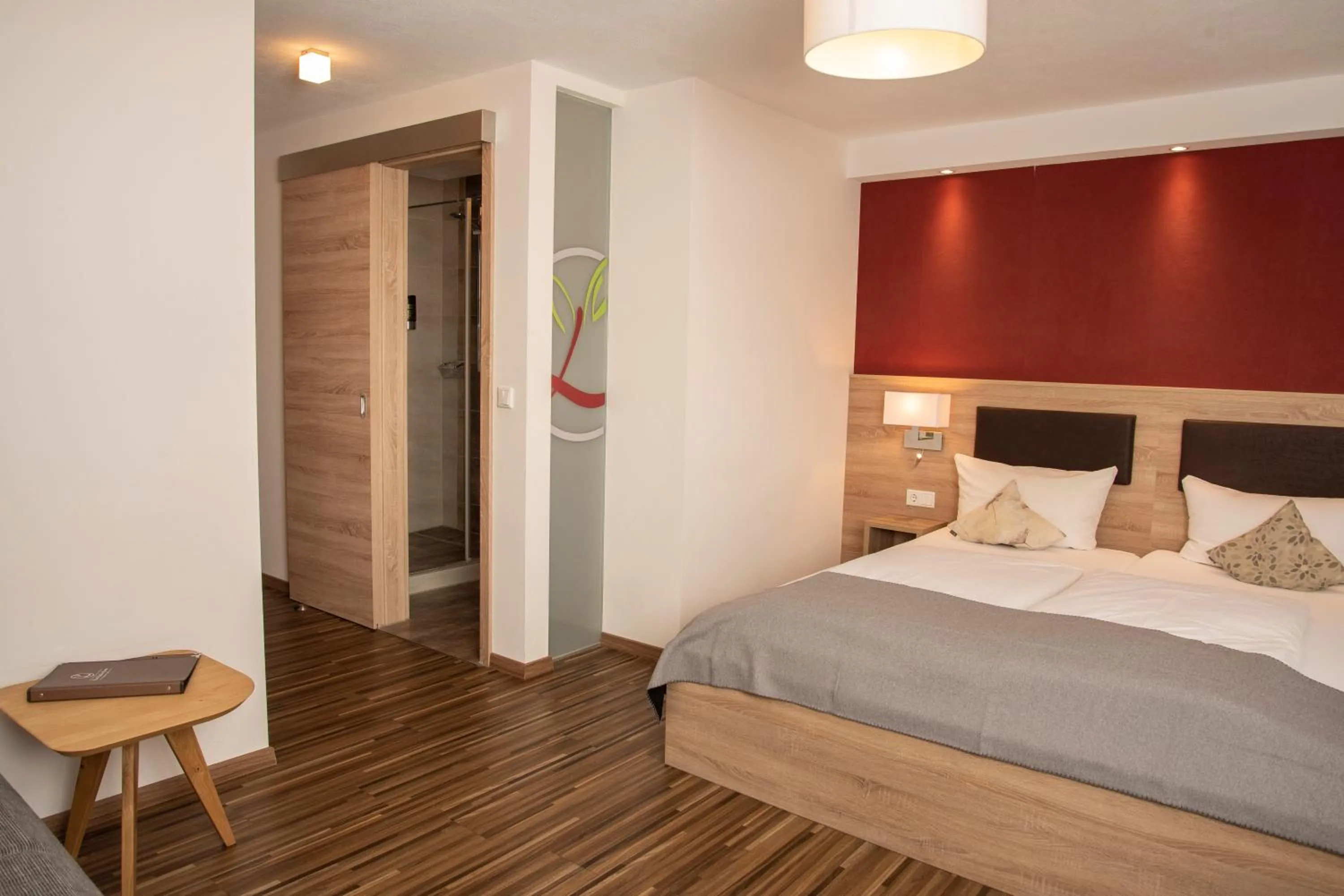 Bed in Gasthof zum Goldenen Lamm