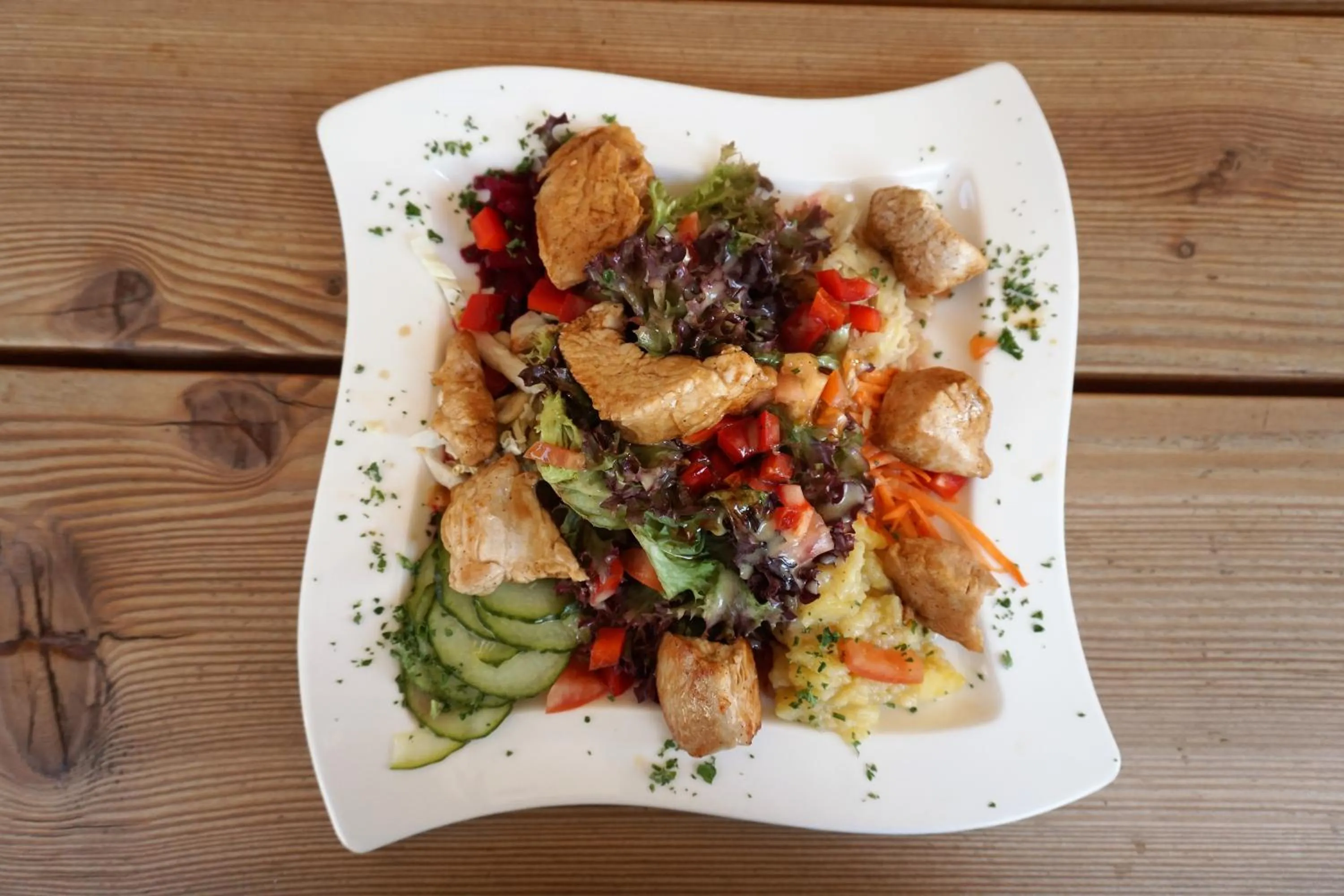 Food in Gasthof zum Goldenen Lamm