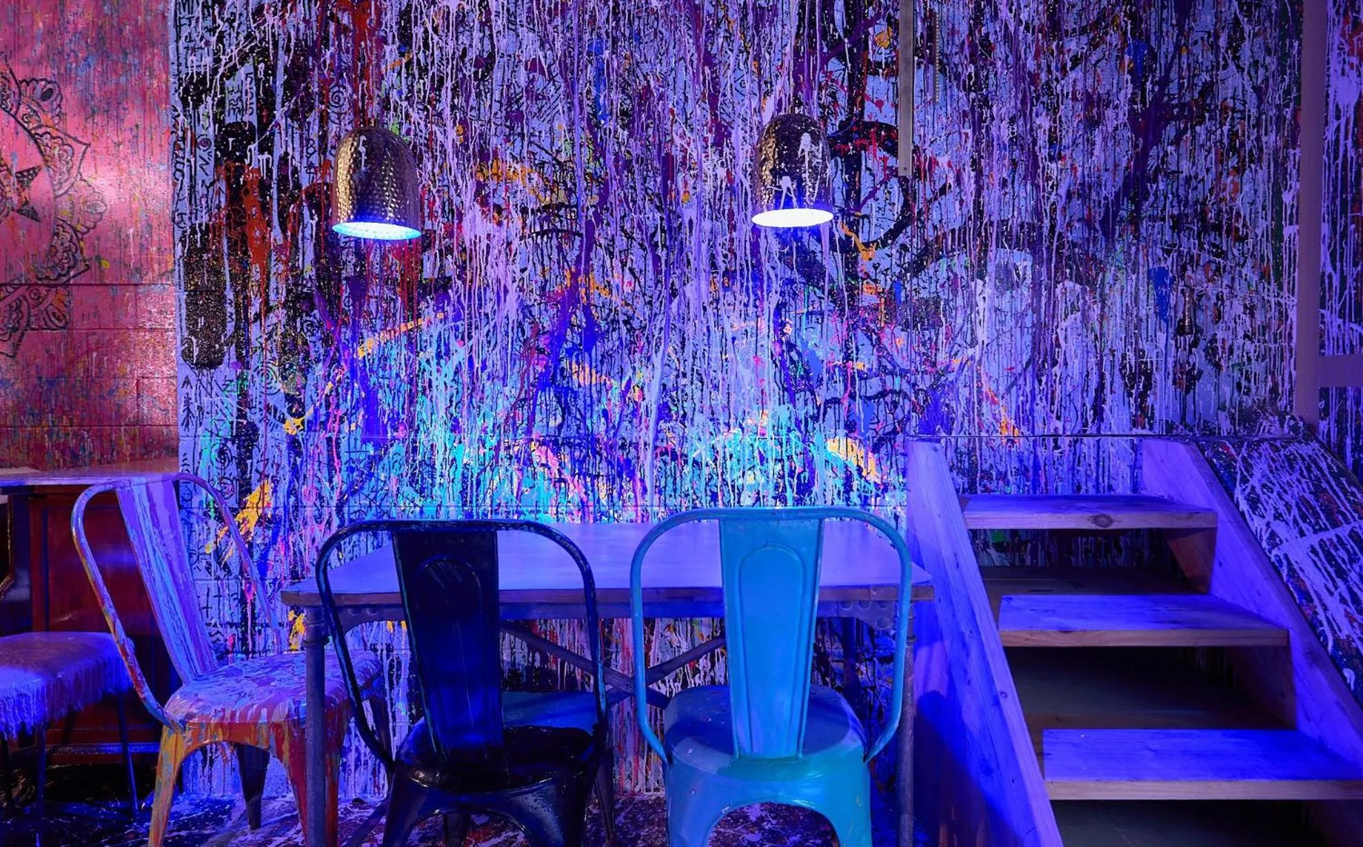 Living room in Beverly Hills Spanish