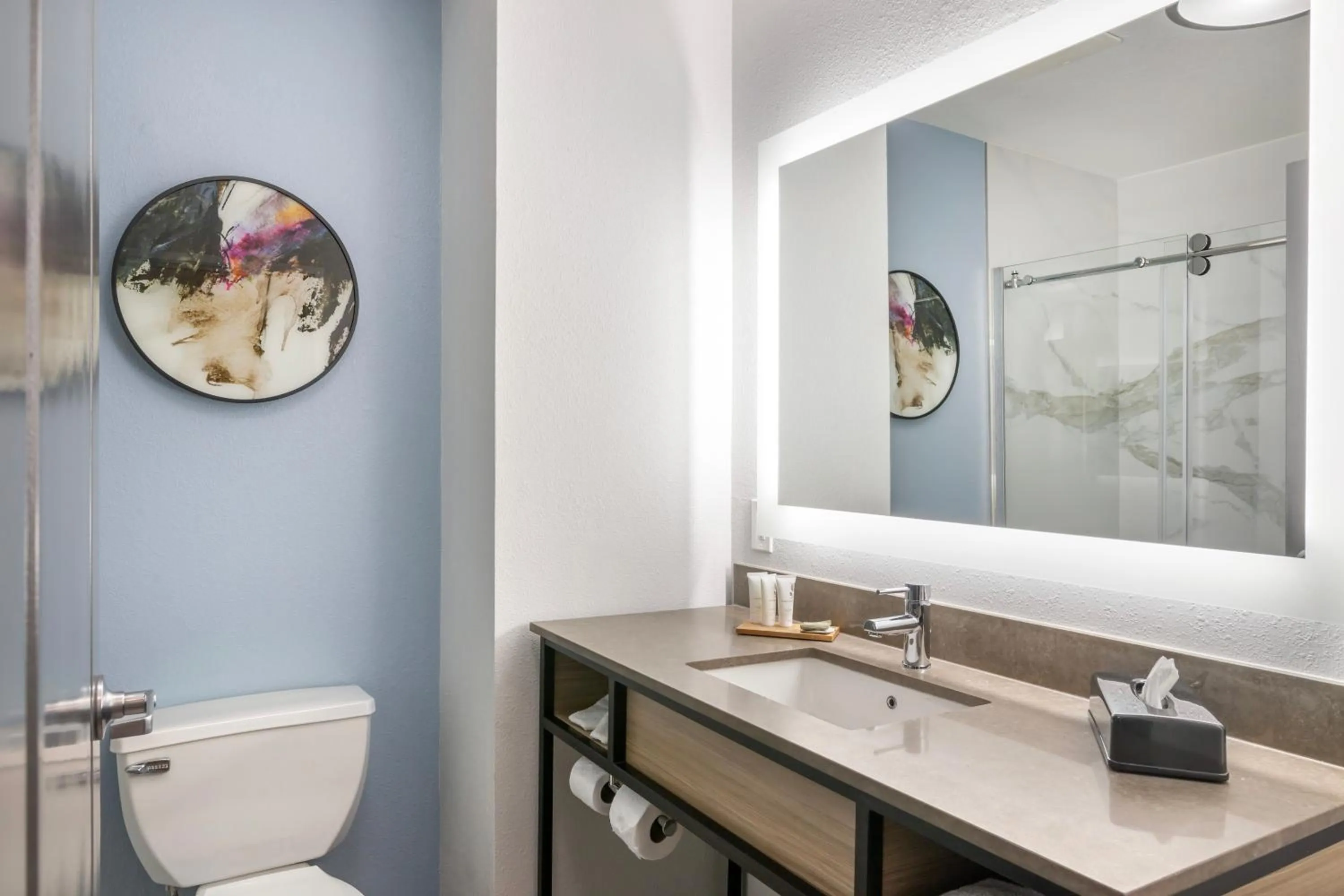 Bathroom in Country Inn & Suites By Radisson, Savannah Airport, GA