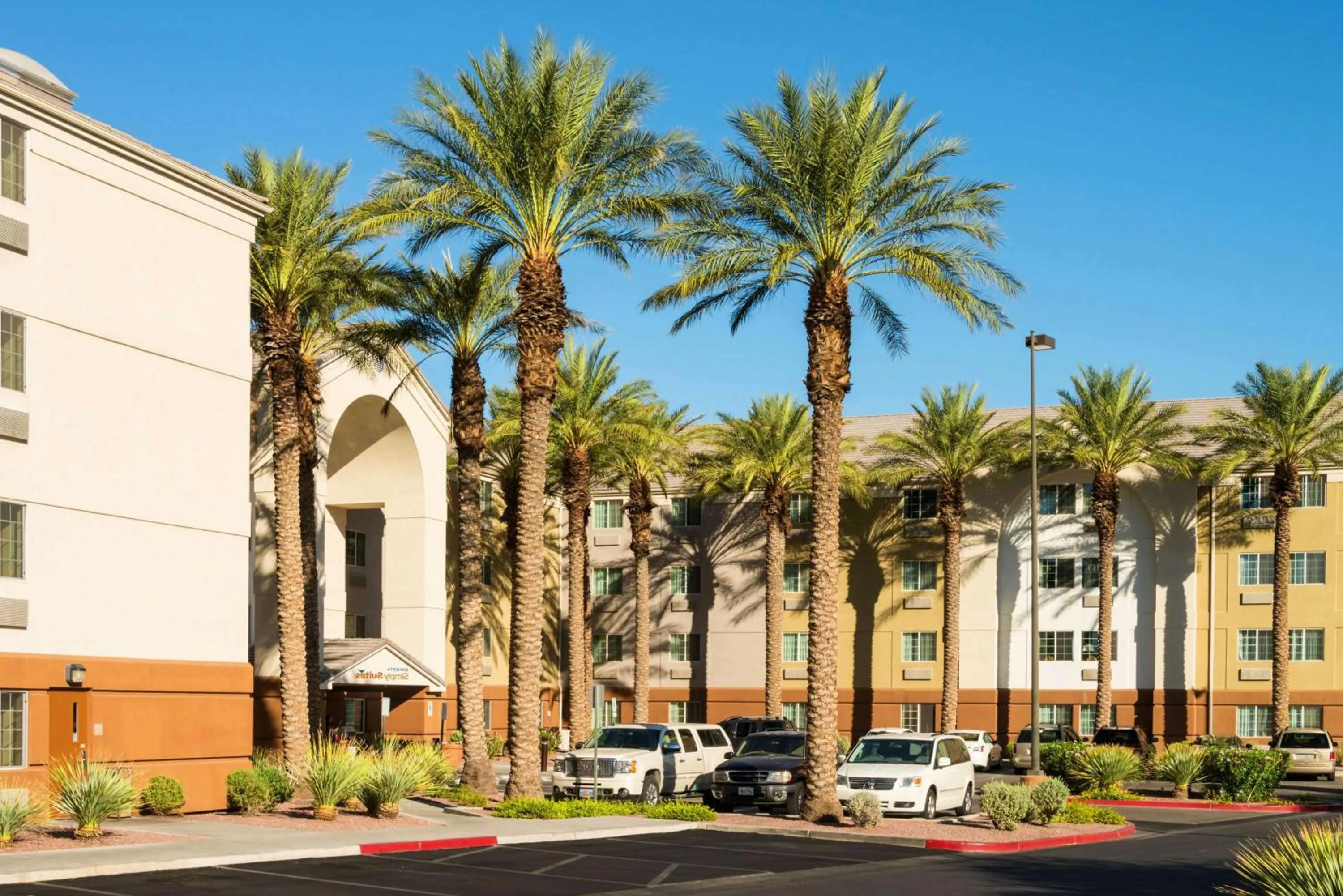 Property building in Sonesta Simply Suites Las Vegas Convention Center