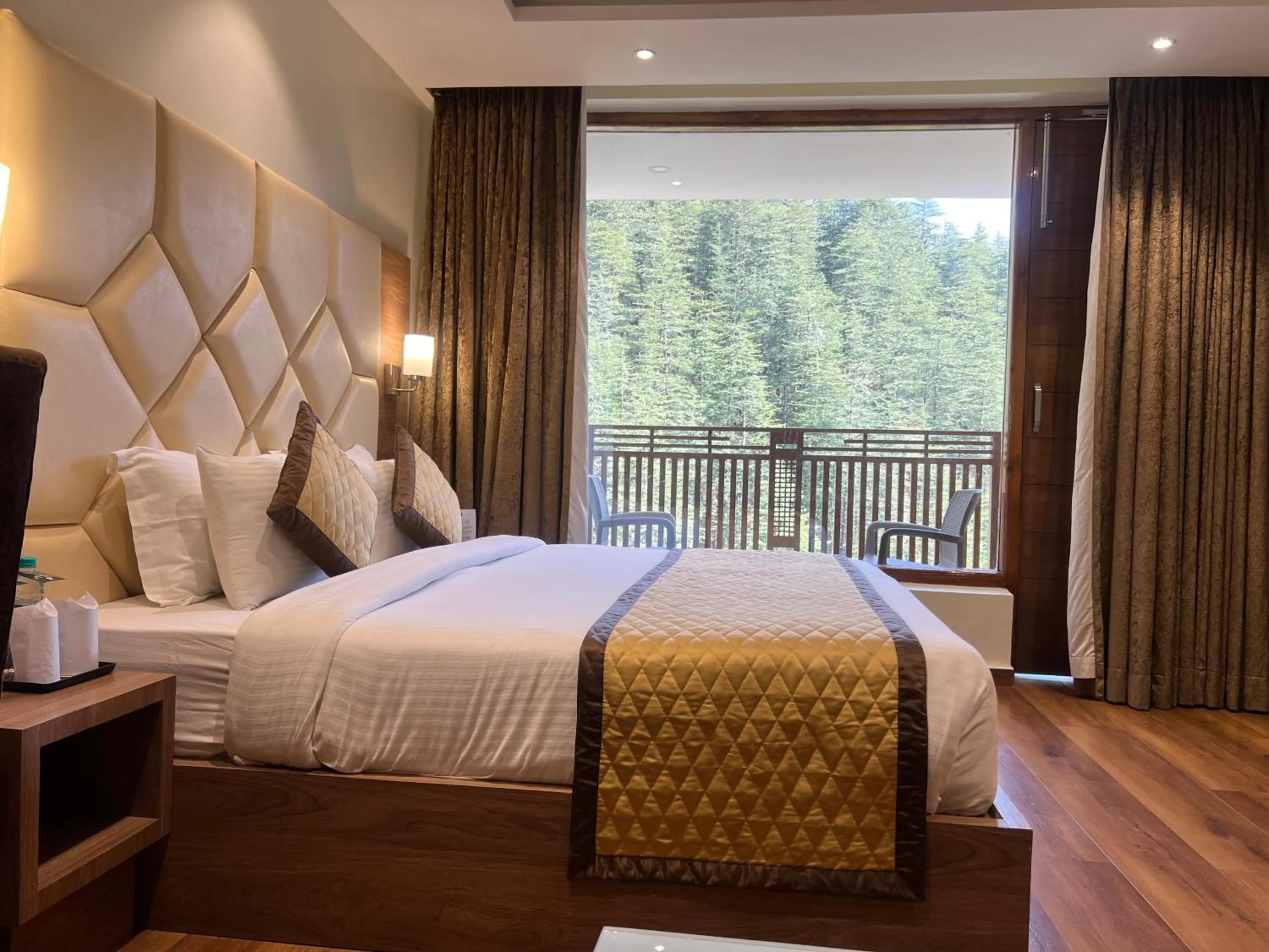 Bedroom, Bed in The Jungle Mountain Retreat