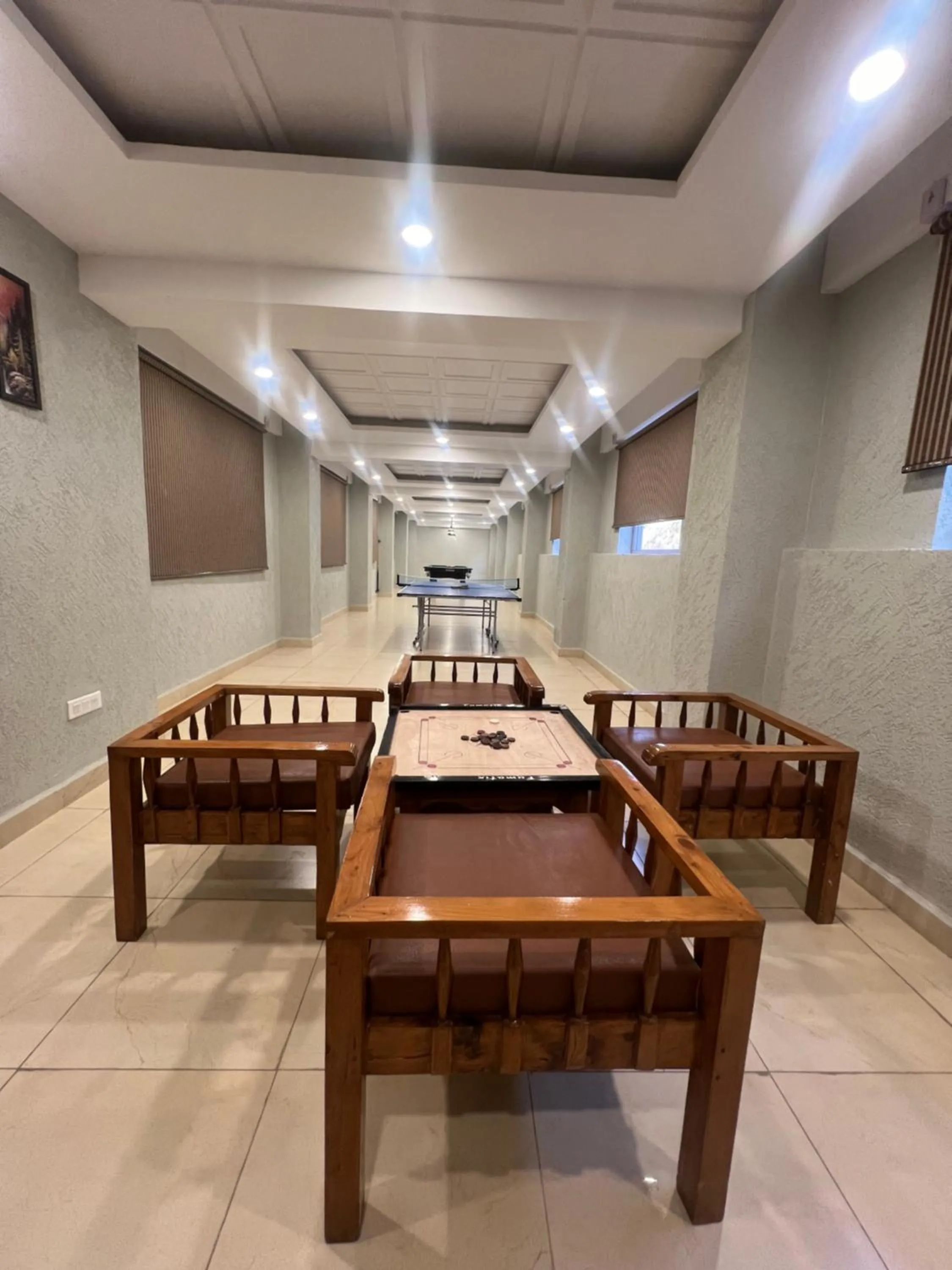 Game Room in The Jungle Mountain Retreat