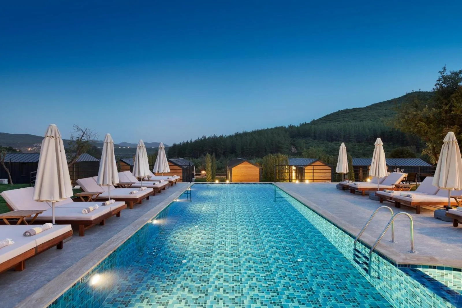 Pool view in Kairos Hotel