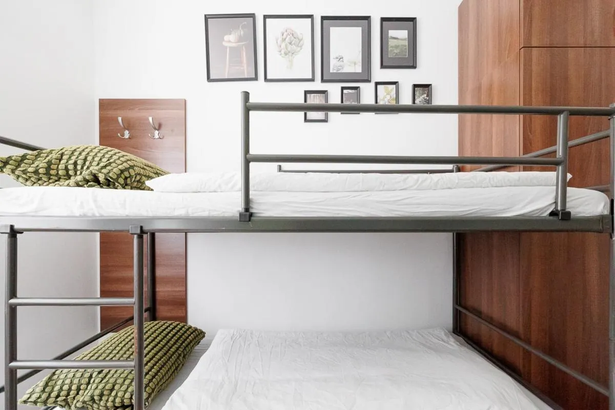 Bed in Vienna City Business Rooms