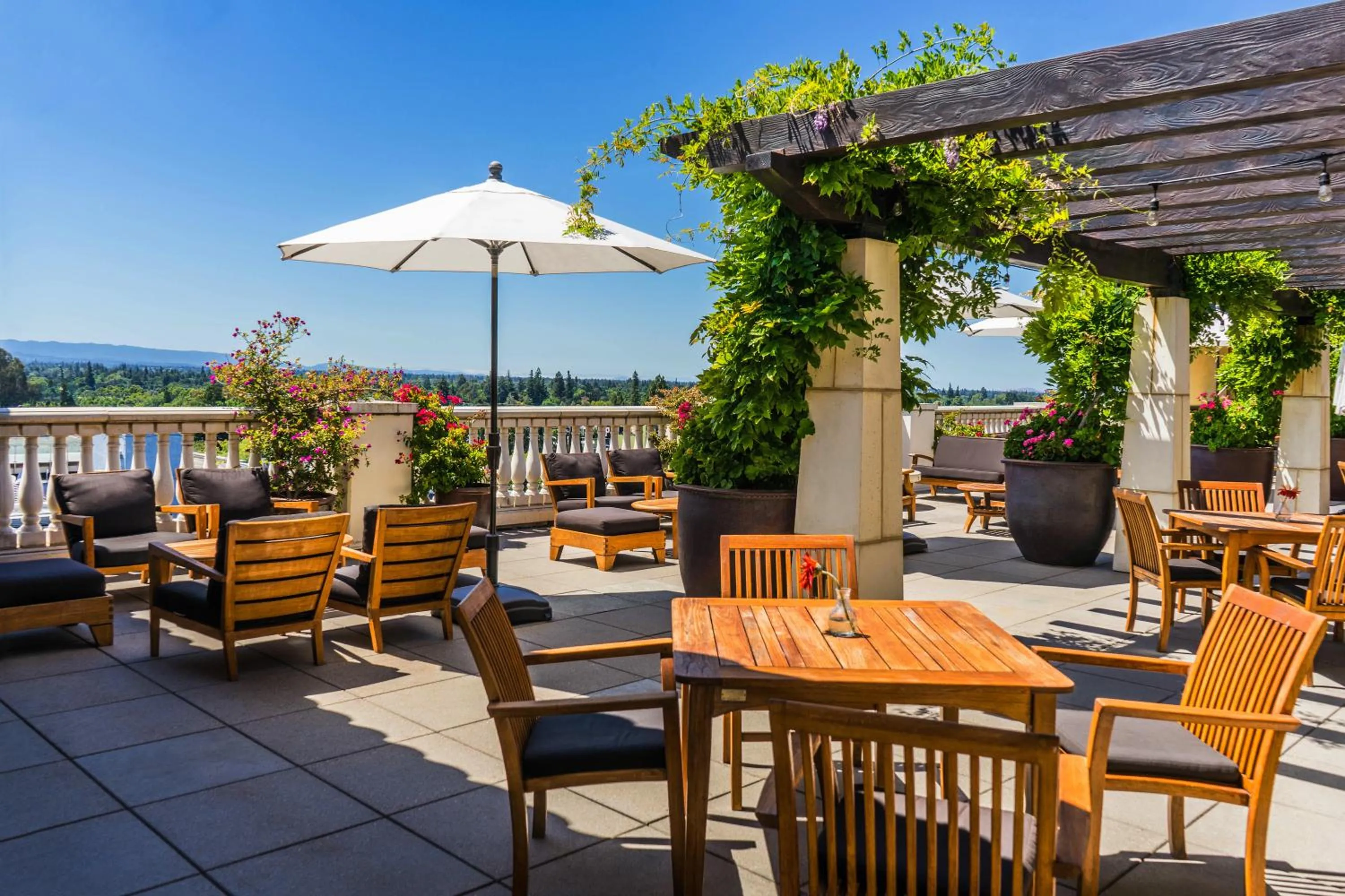 Balcony/Terrace in Hotel Valencia Santana Row