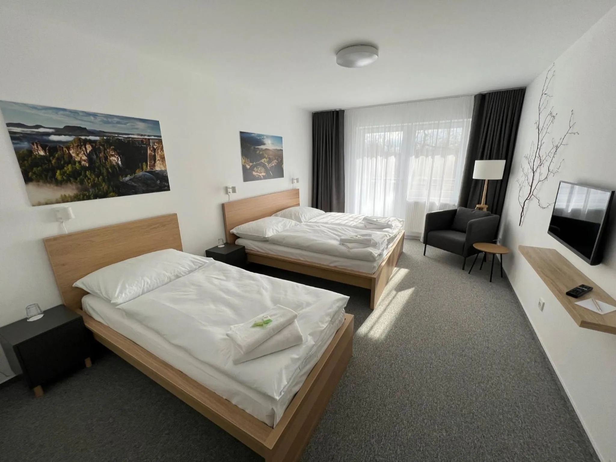 Photo of the whole room, Bed in Hotel VARNSDORF
