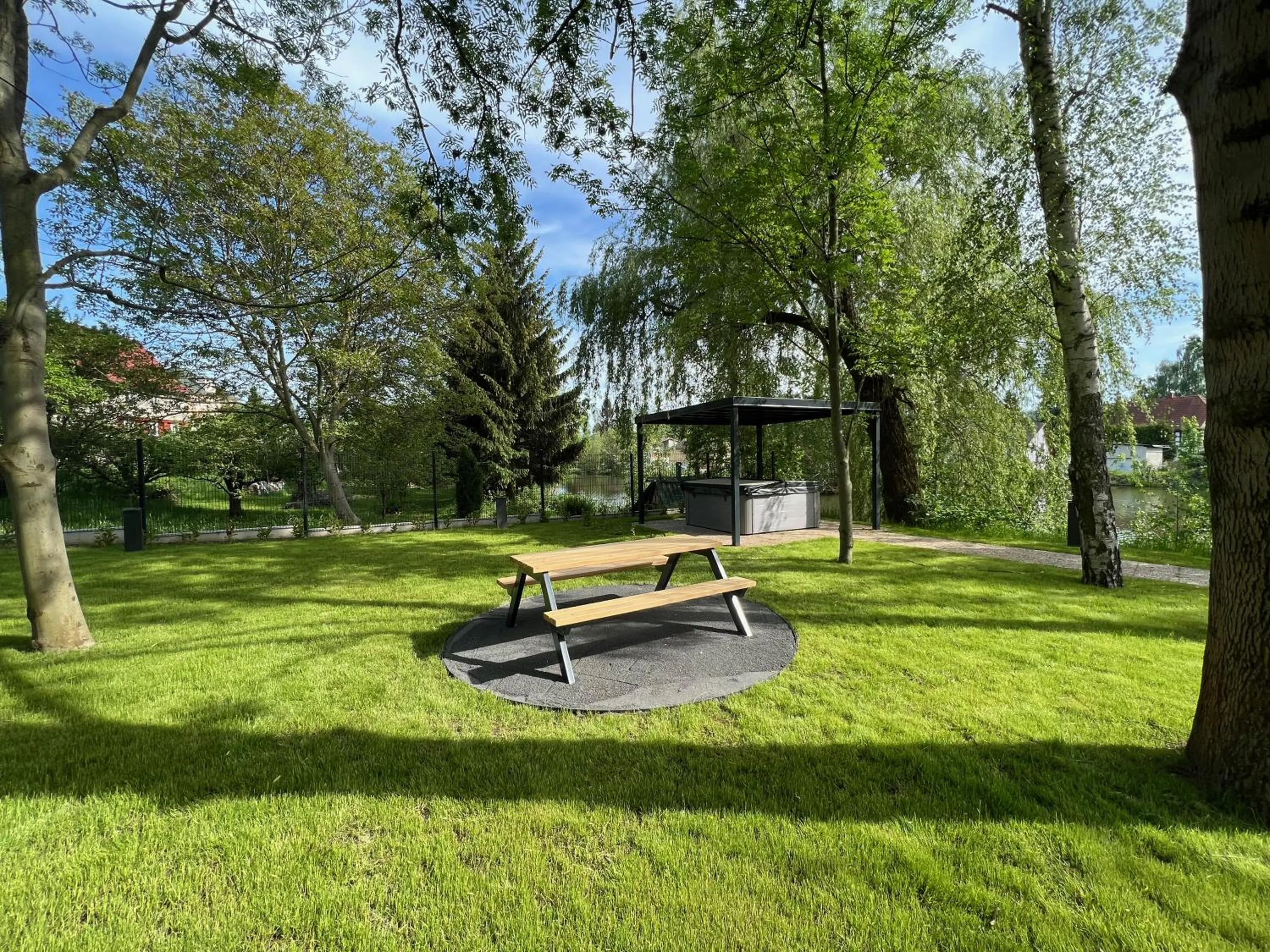 Garden in Hotel VARNSDORF