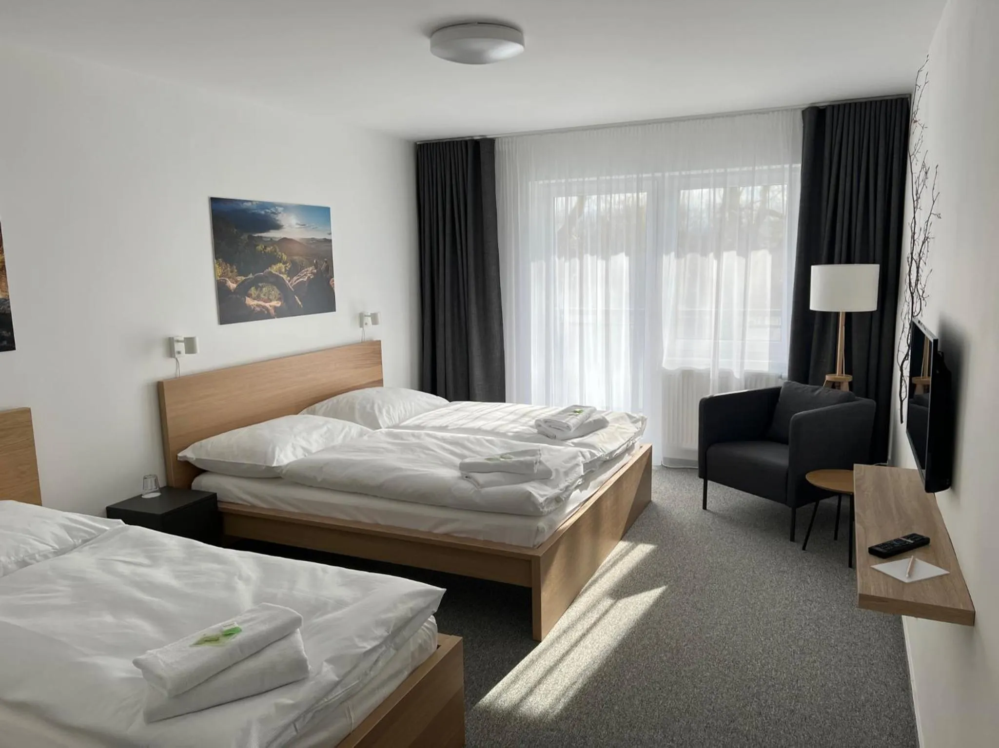 Photo of the whole room, Bed in Hotel VARNSDORF