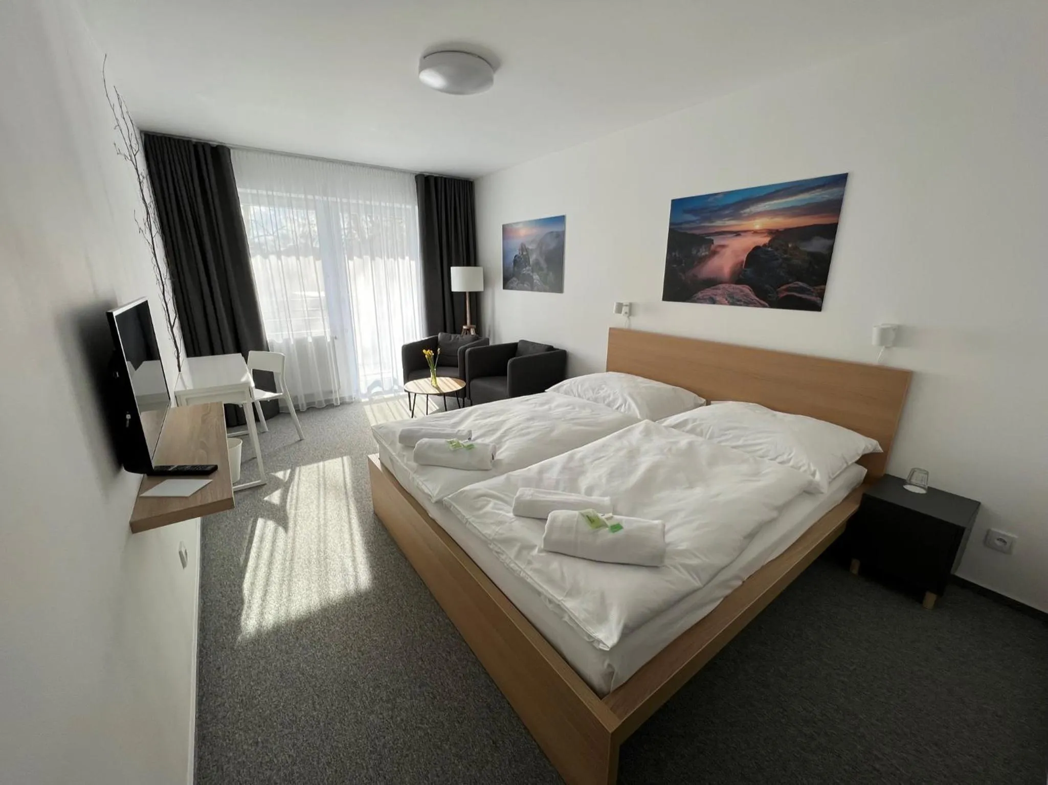 Photo of the whole room, Bed in Hotel VARNSDORF