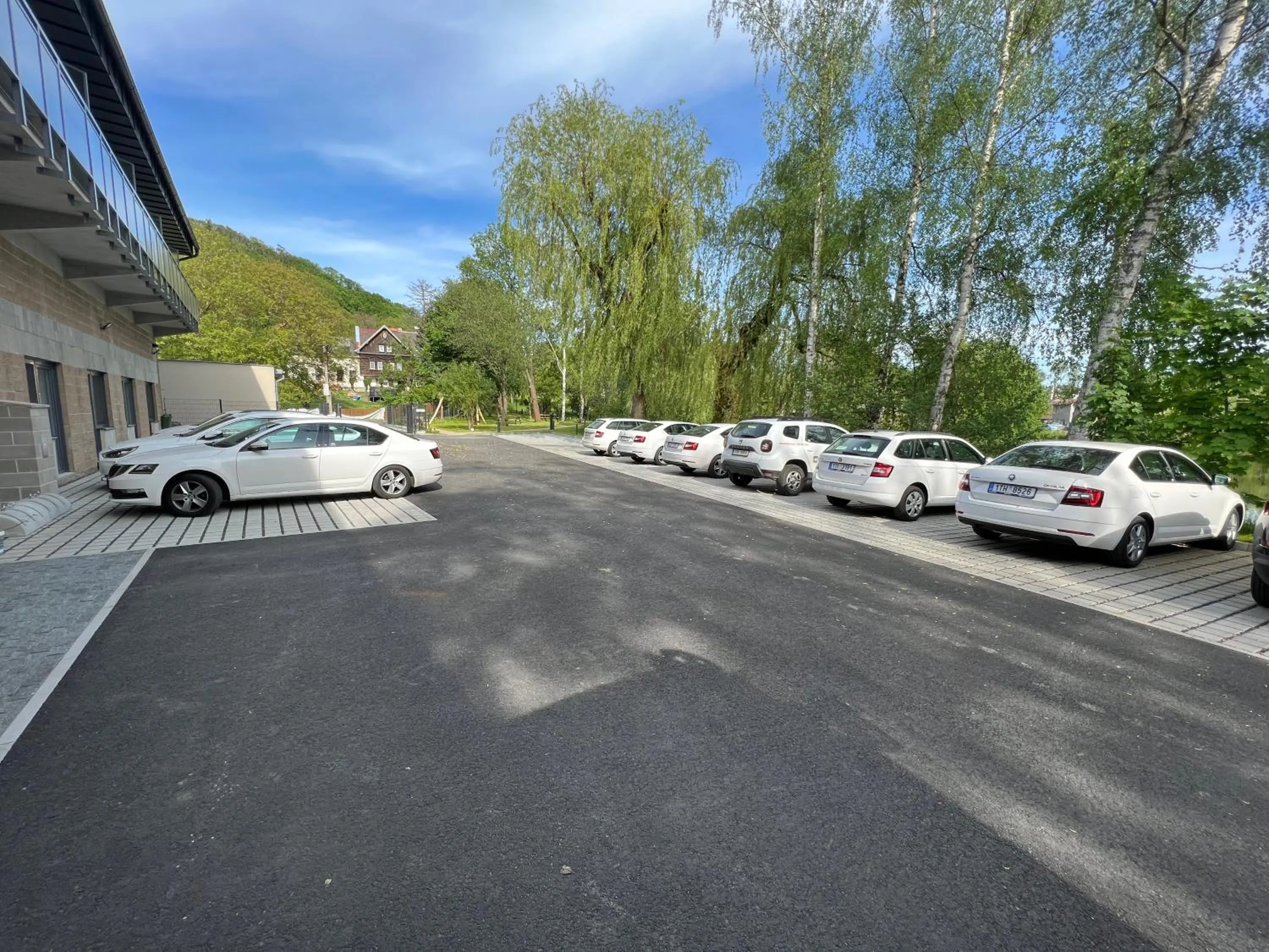 Parking in Hotel VARNSDORF