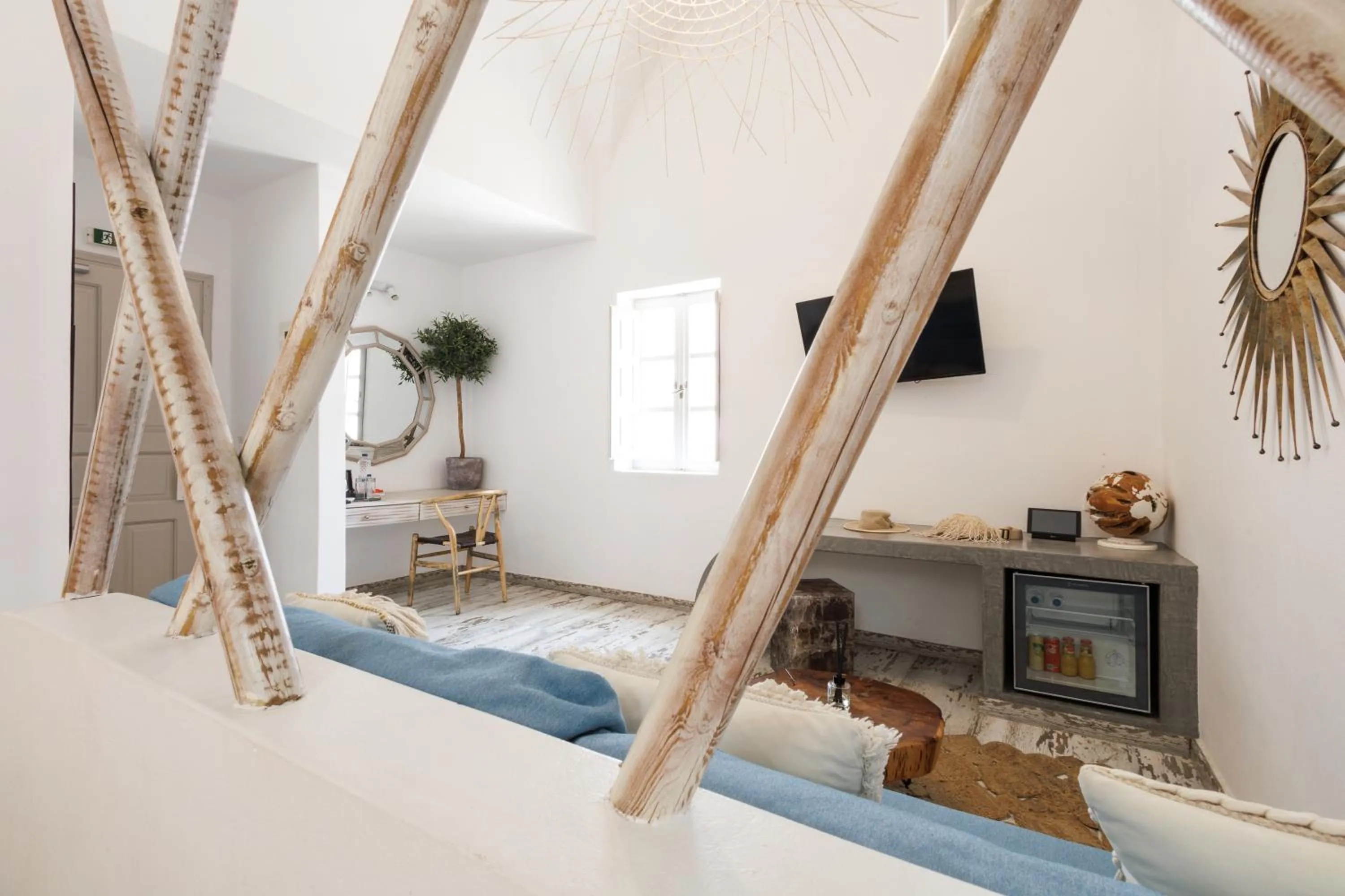 Decorative detail in The Museum Project Oia