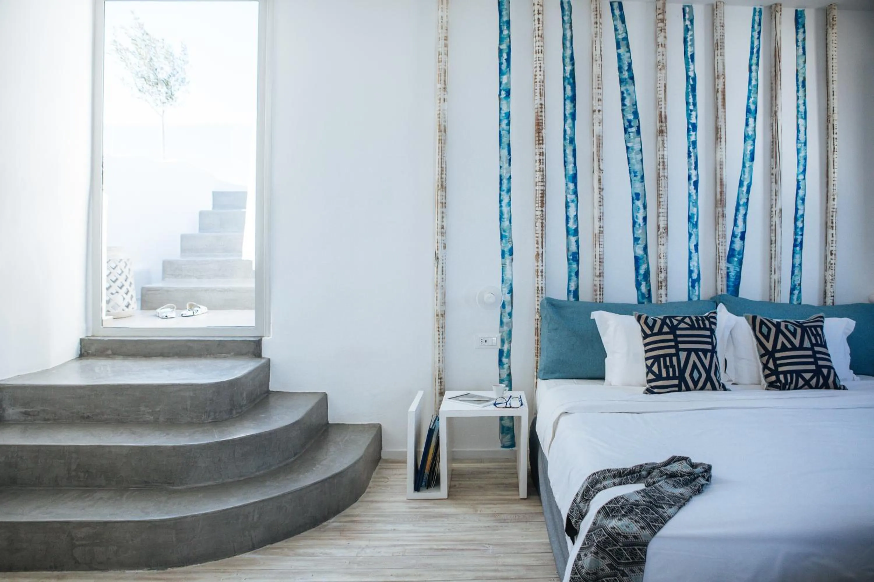 Bed in The Museum Project Oia