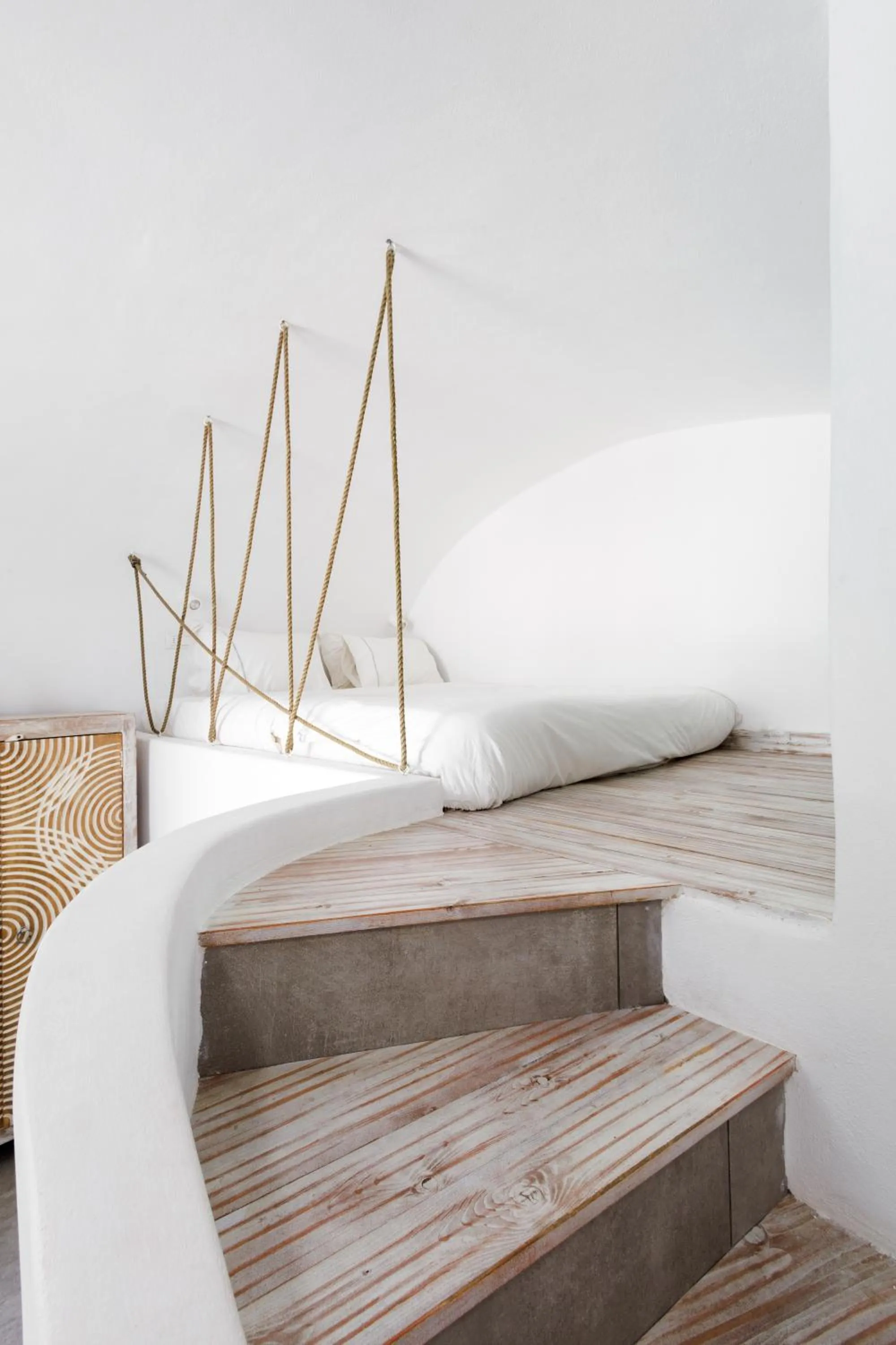 Bed in The Museum Project Oia