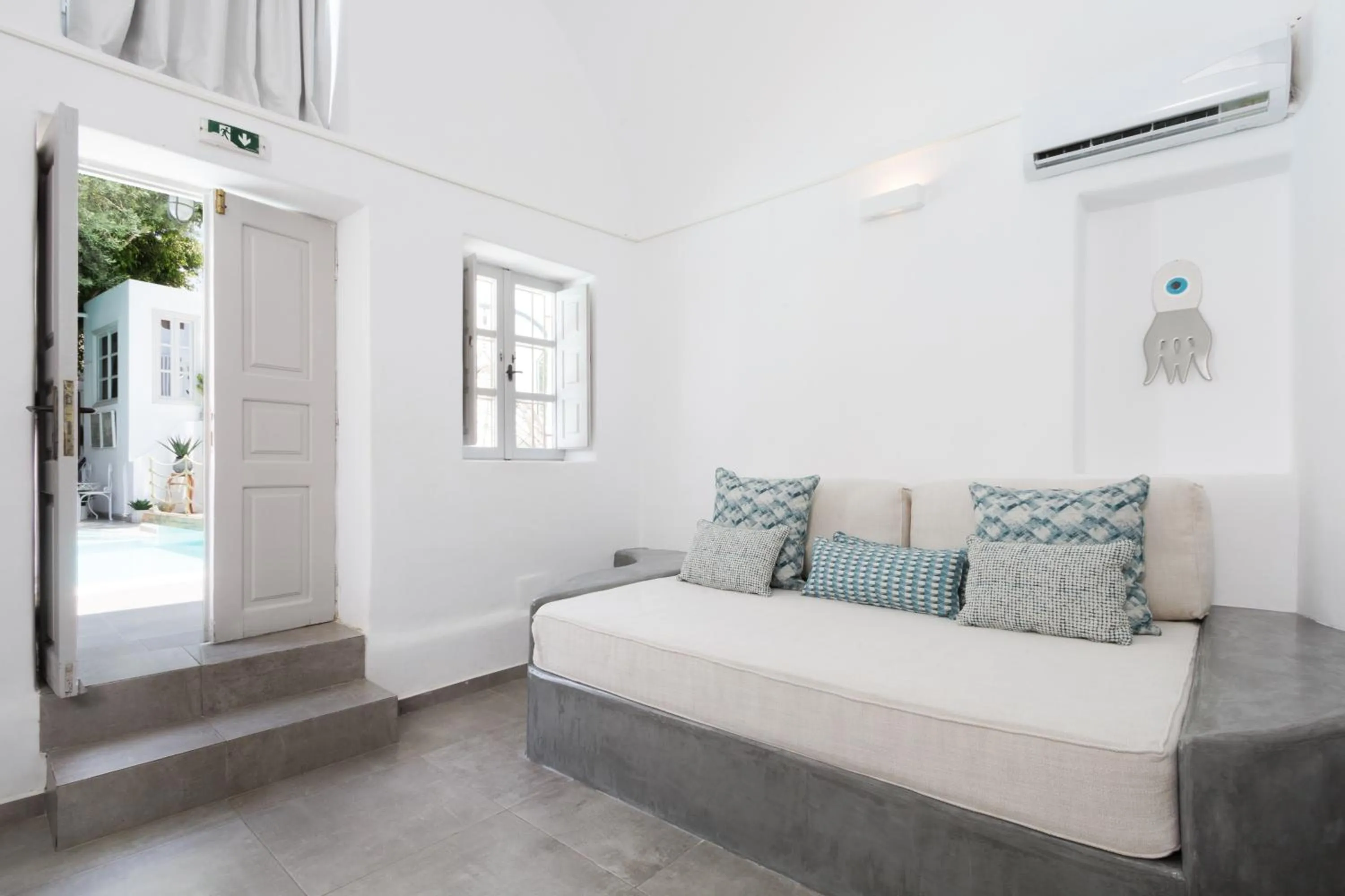 Bed in The Museum Project Oia