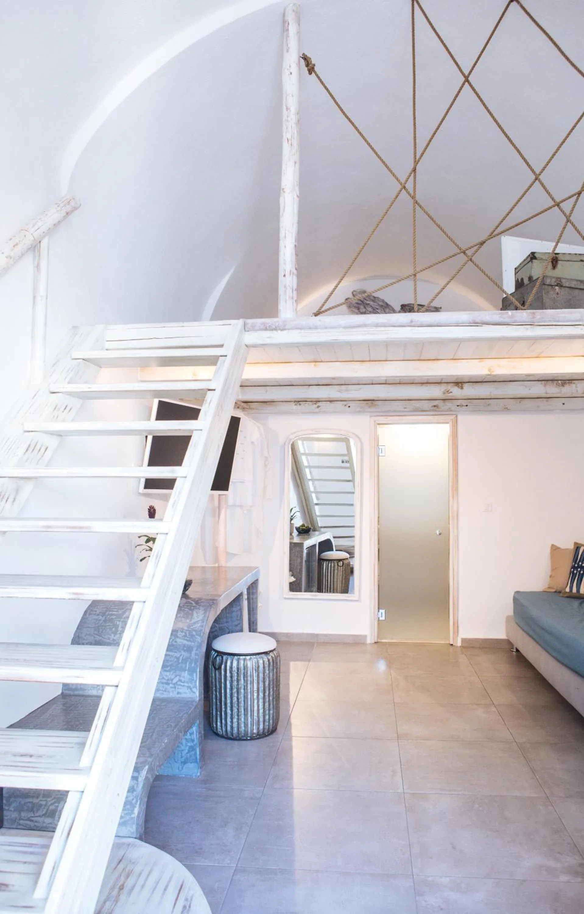 Bed in The Museum Project Oia