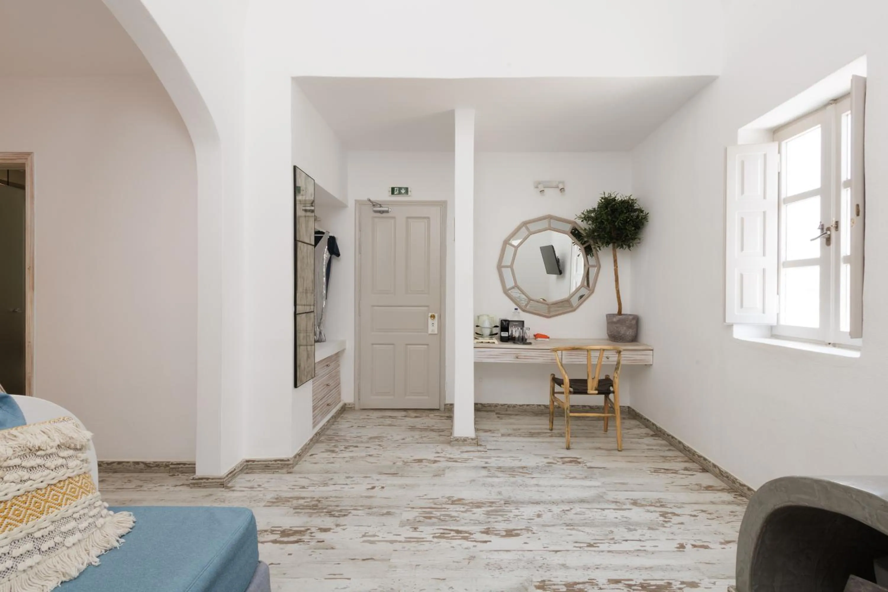 Bedroom in The Museum Project Oia