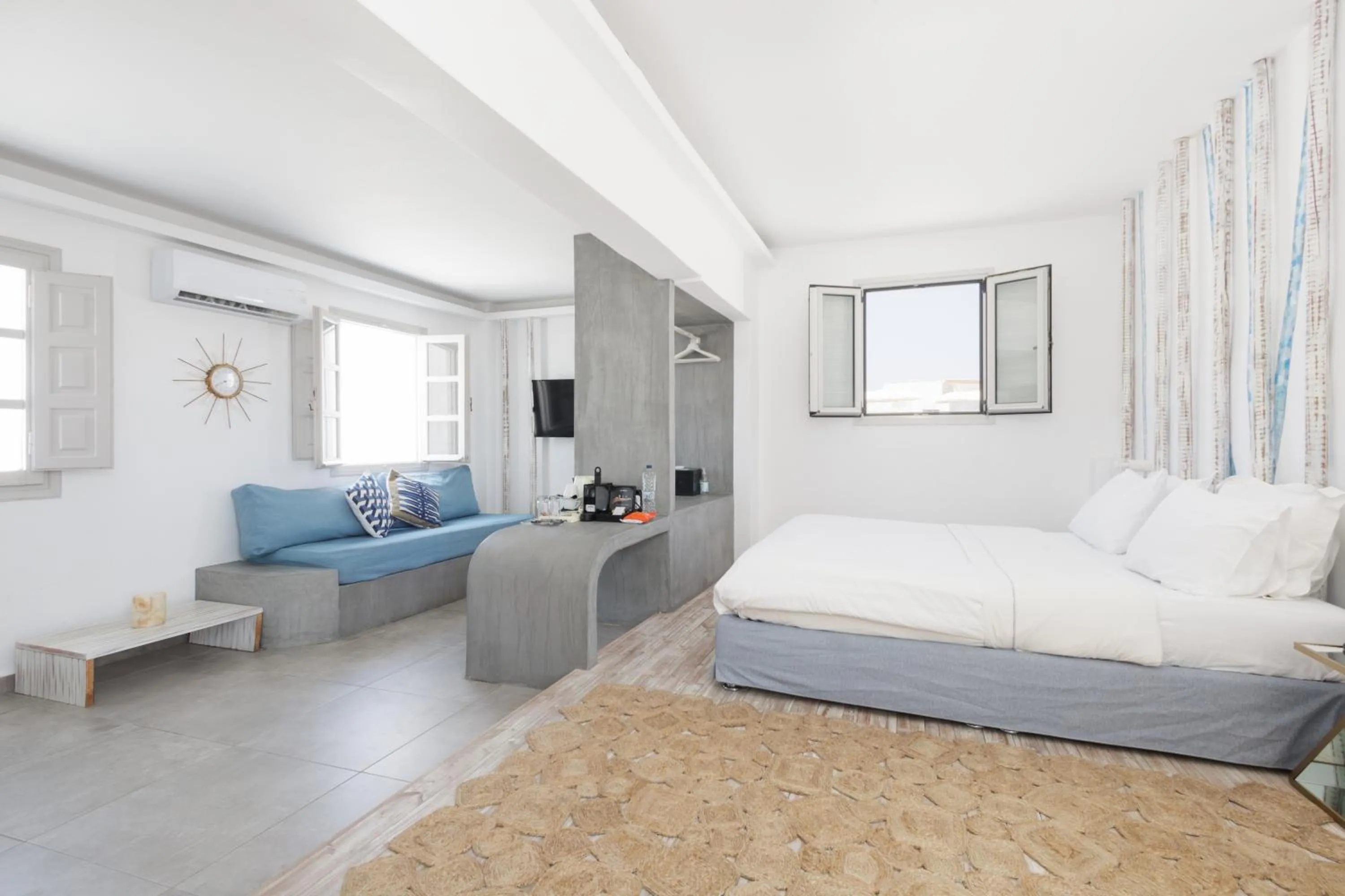 Bedroom, Bed in The Museum Project Oia