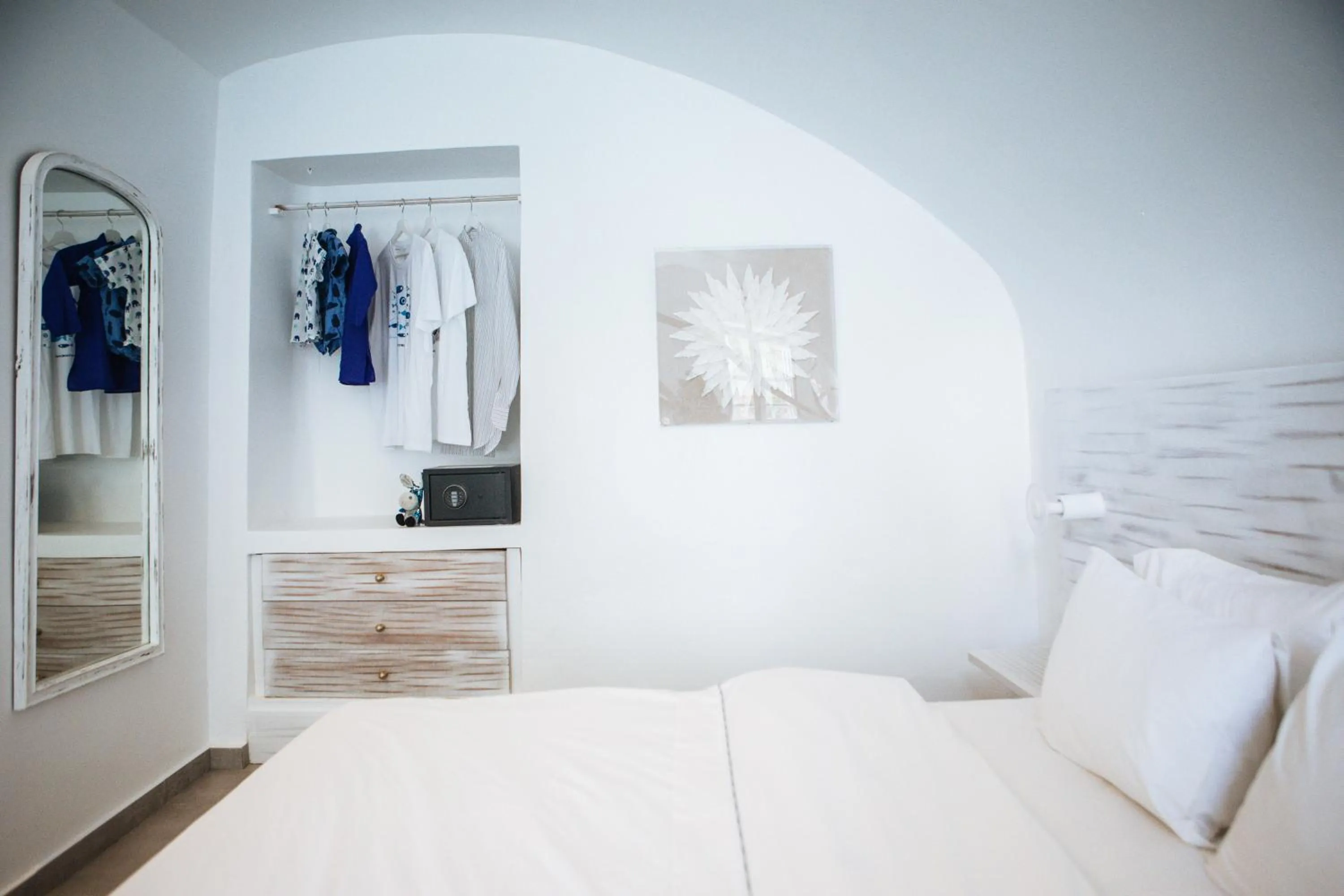 Bed in The Museum Project Oia