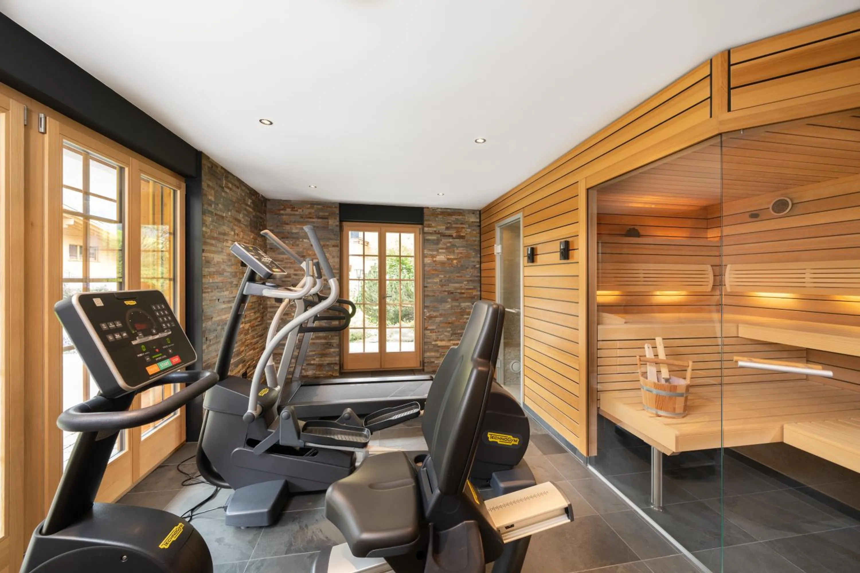 Sauna in Chalet Alia and Apartments-Grindelwald by Swiss Hotel Apartments