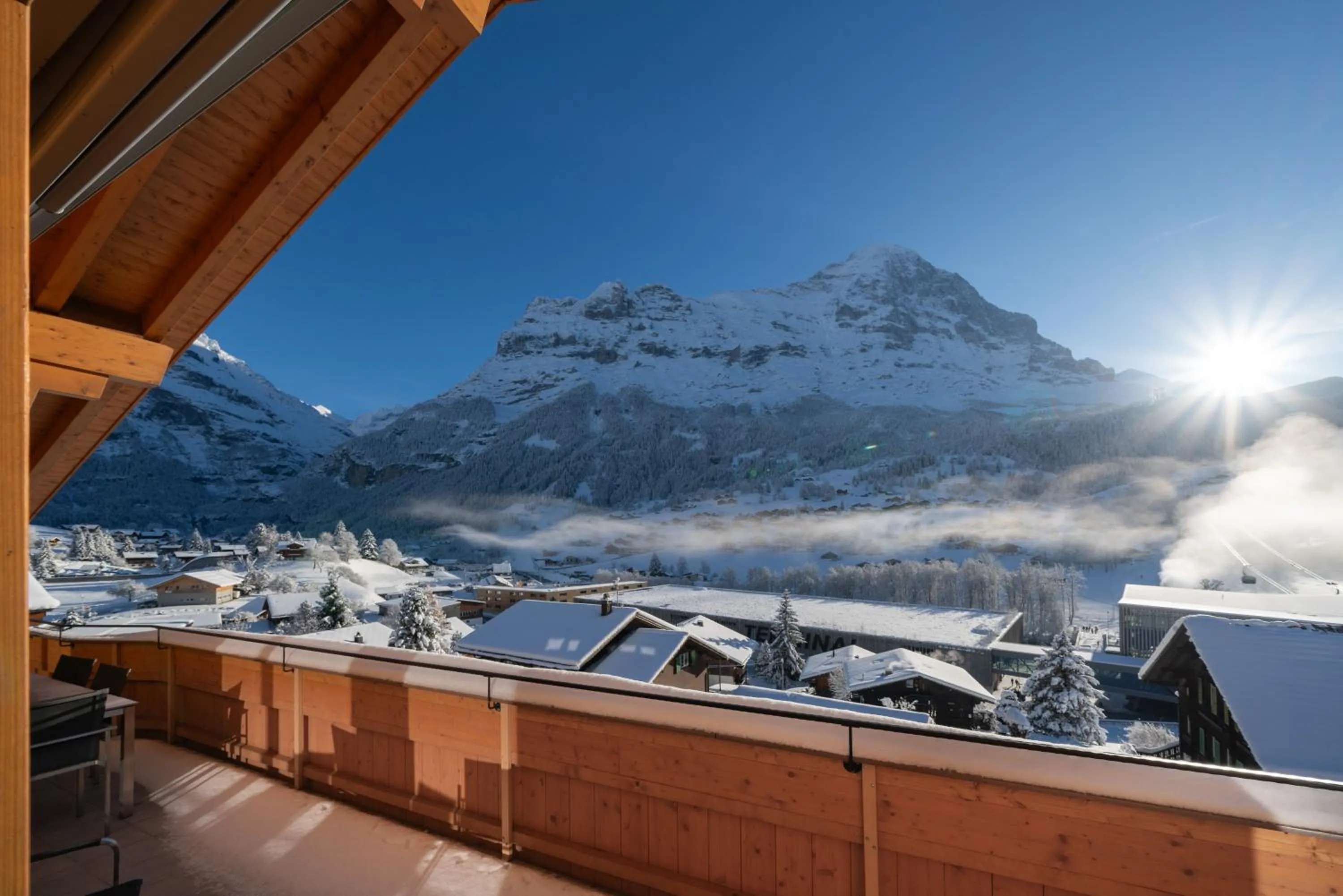 Natural landscape in Chalet Alia and Apartments-Grindelwald by Swiss Hotel Apartments