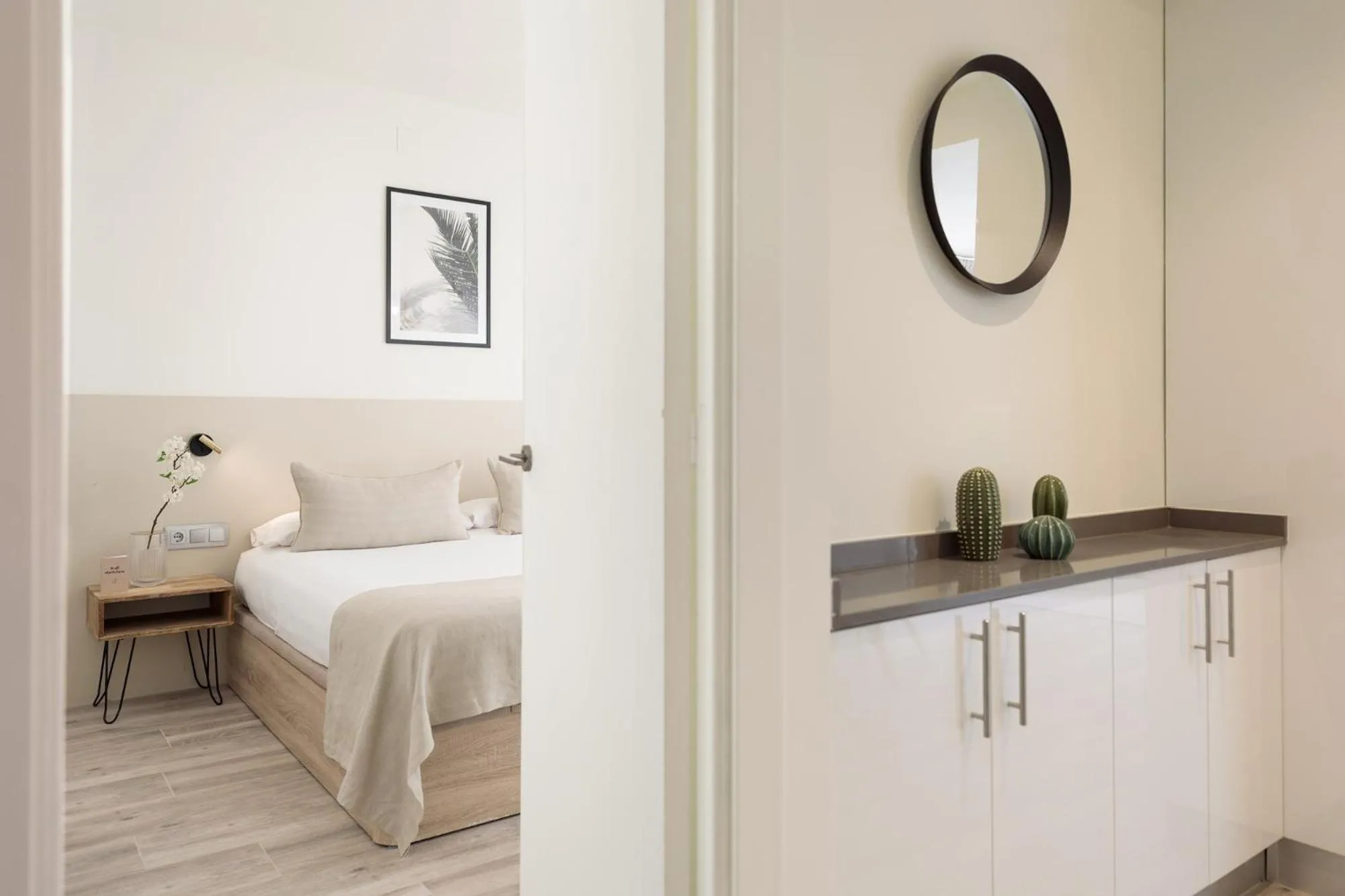 Bed in Sitges Group Blue&White