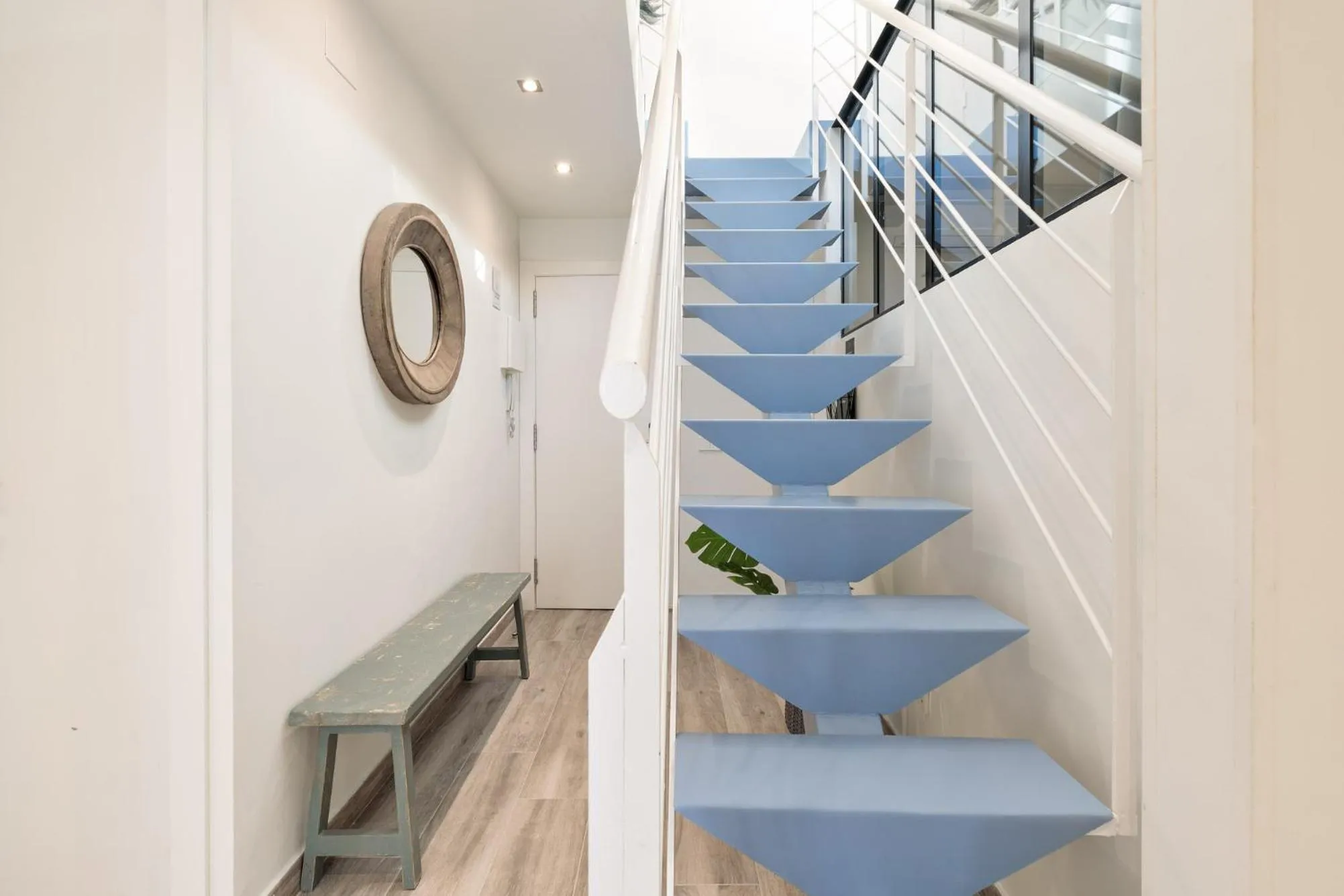 Lobby or reception in Sitges Group Blue&White
