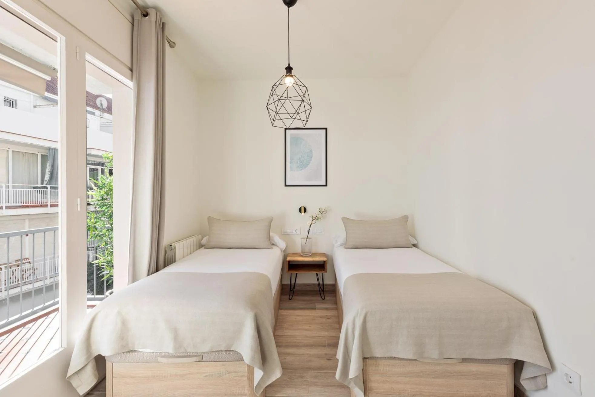 Bed in Sitges Group Blue&White
